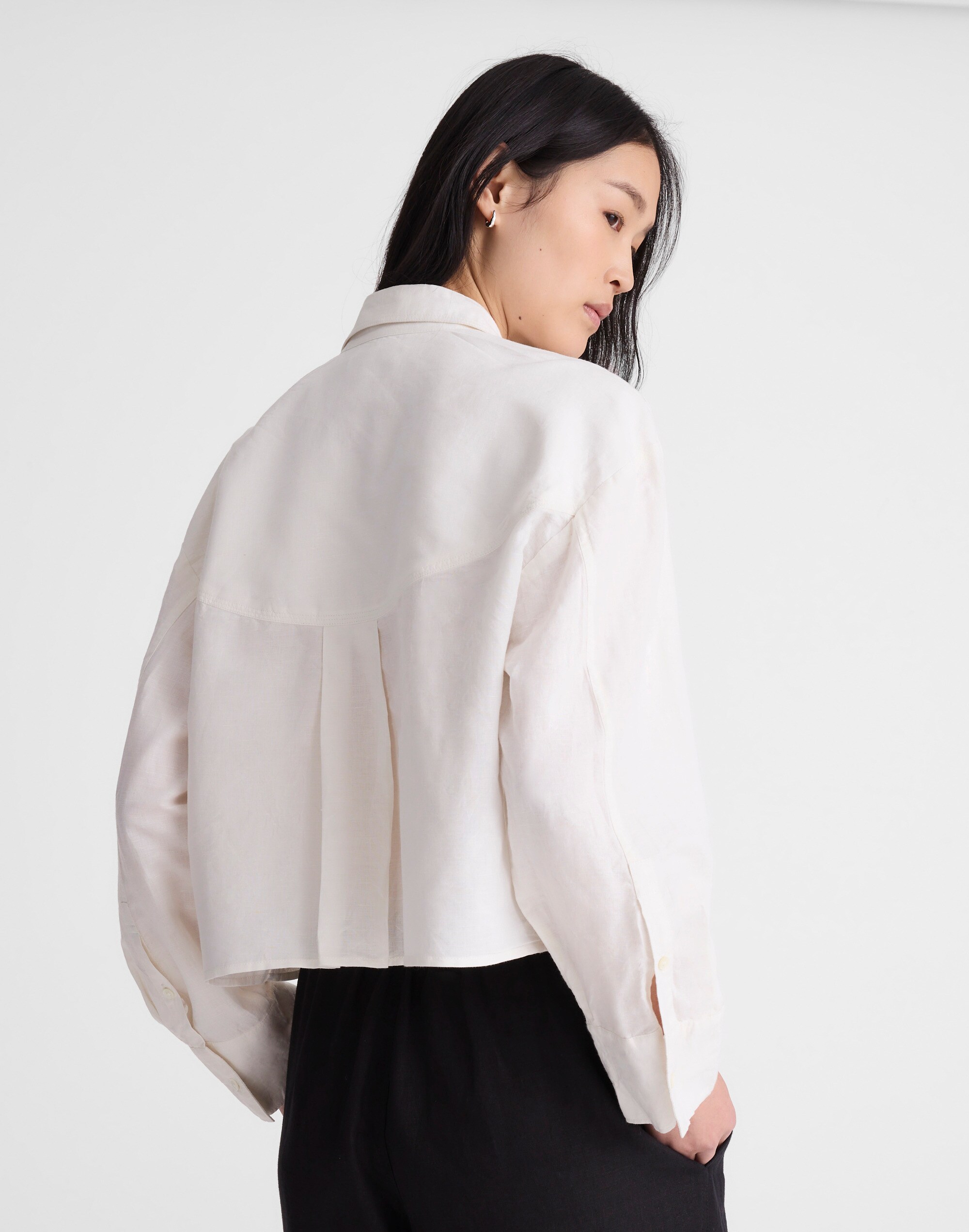 Straight-Hem Shirt