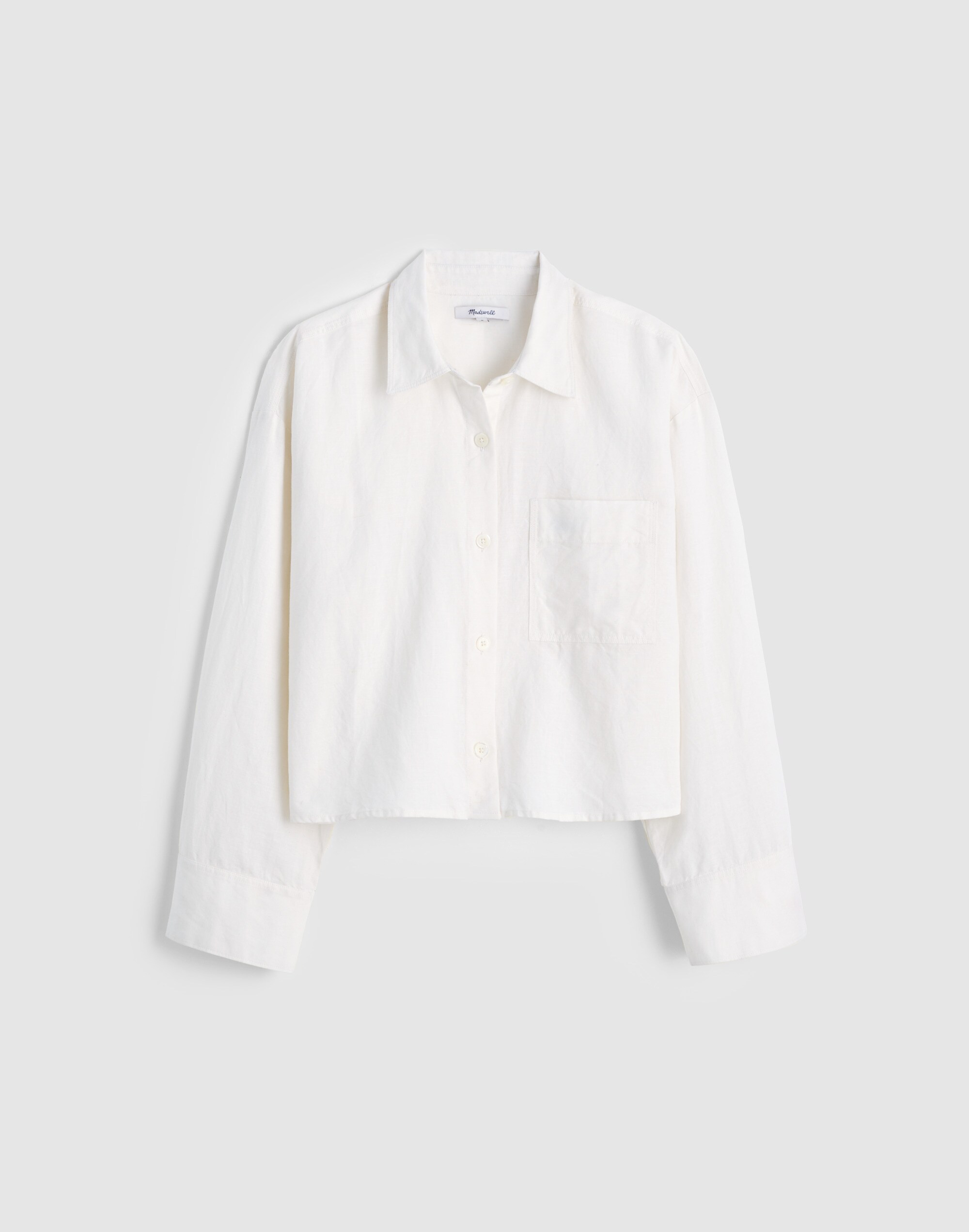 Straight-Hem Shirt