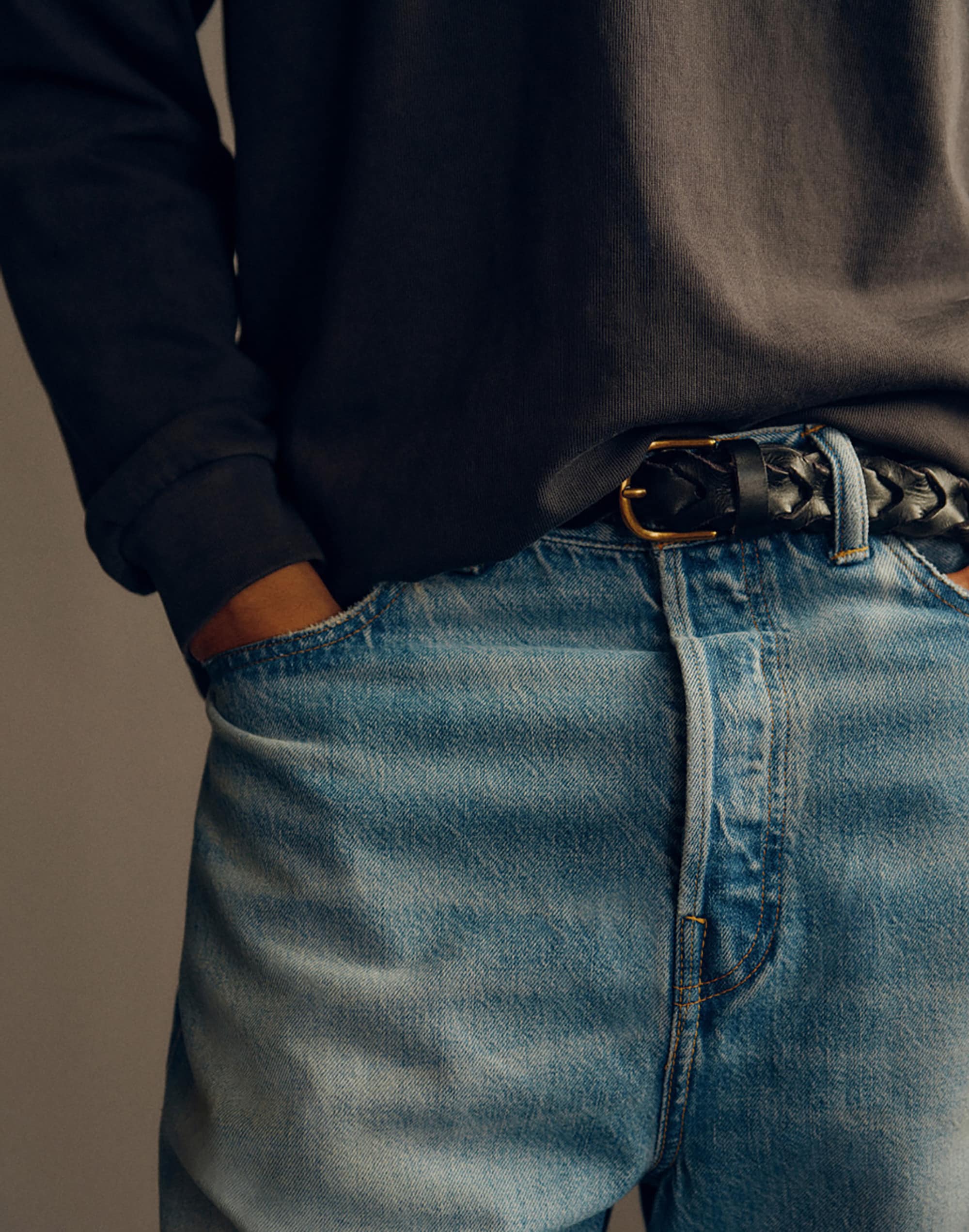 Linked Leather Belt