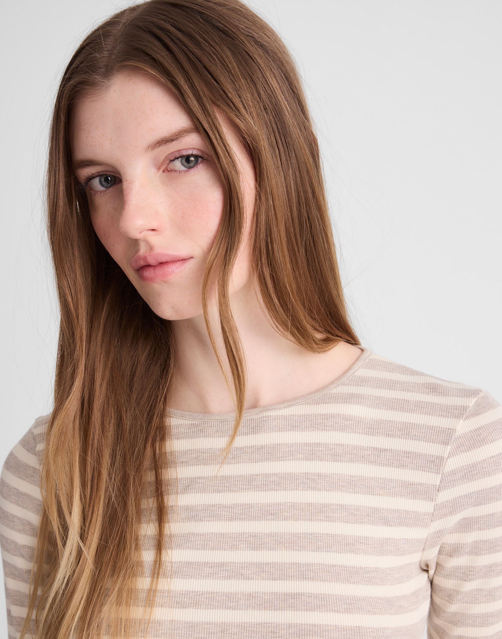 The 9-9 Tee in LuxeRib