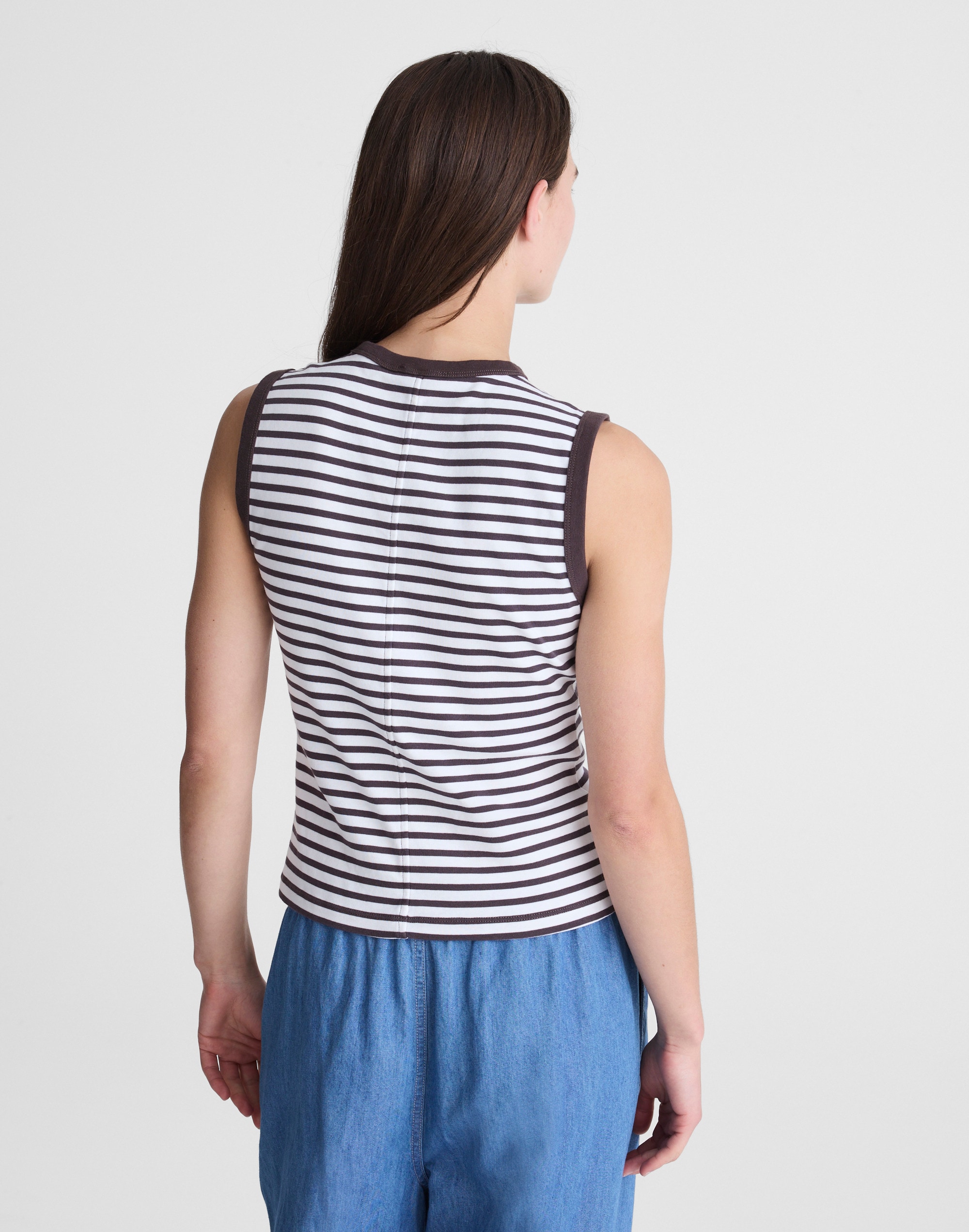 The '90s Shell Tank in Compact Cotton