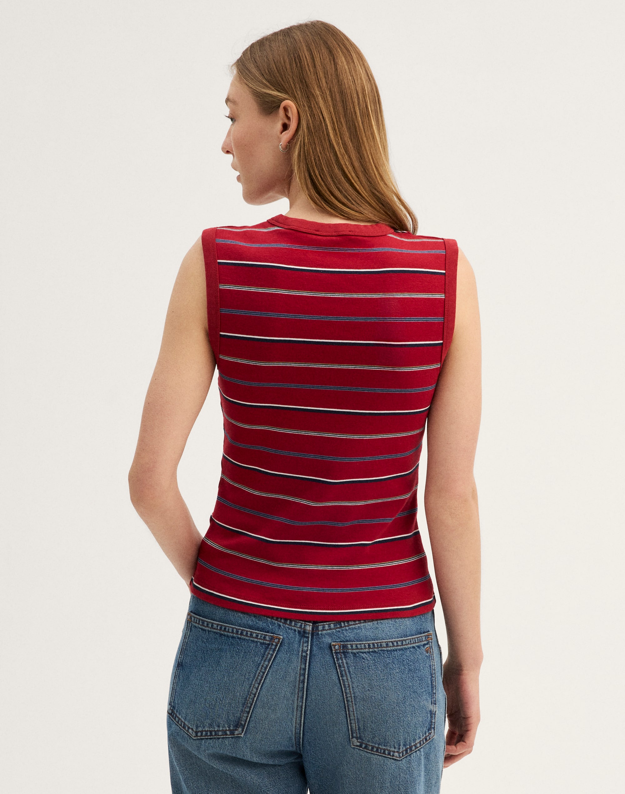 The '90s Shell Tank in Compact Cotton