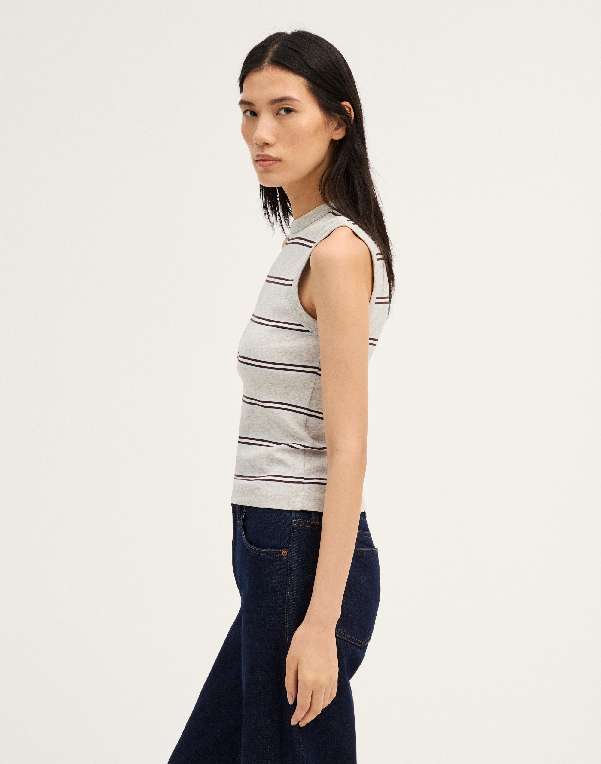 The '90s Shell Tank in Compact Cotton
