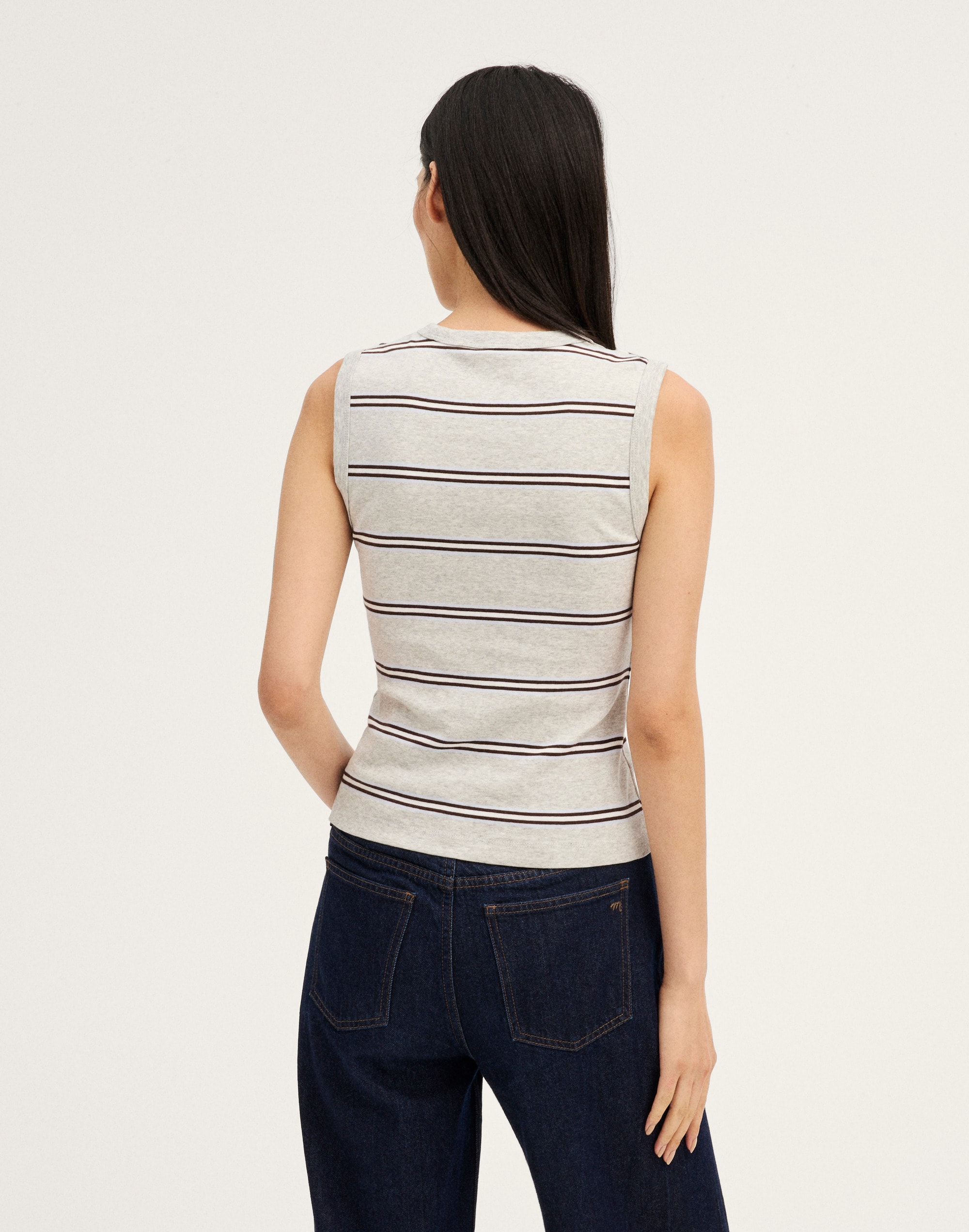 The '90s Shell Tank in Compact Cotton