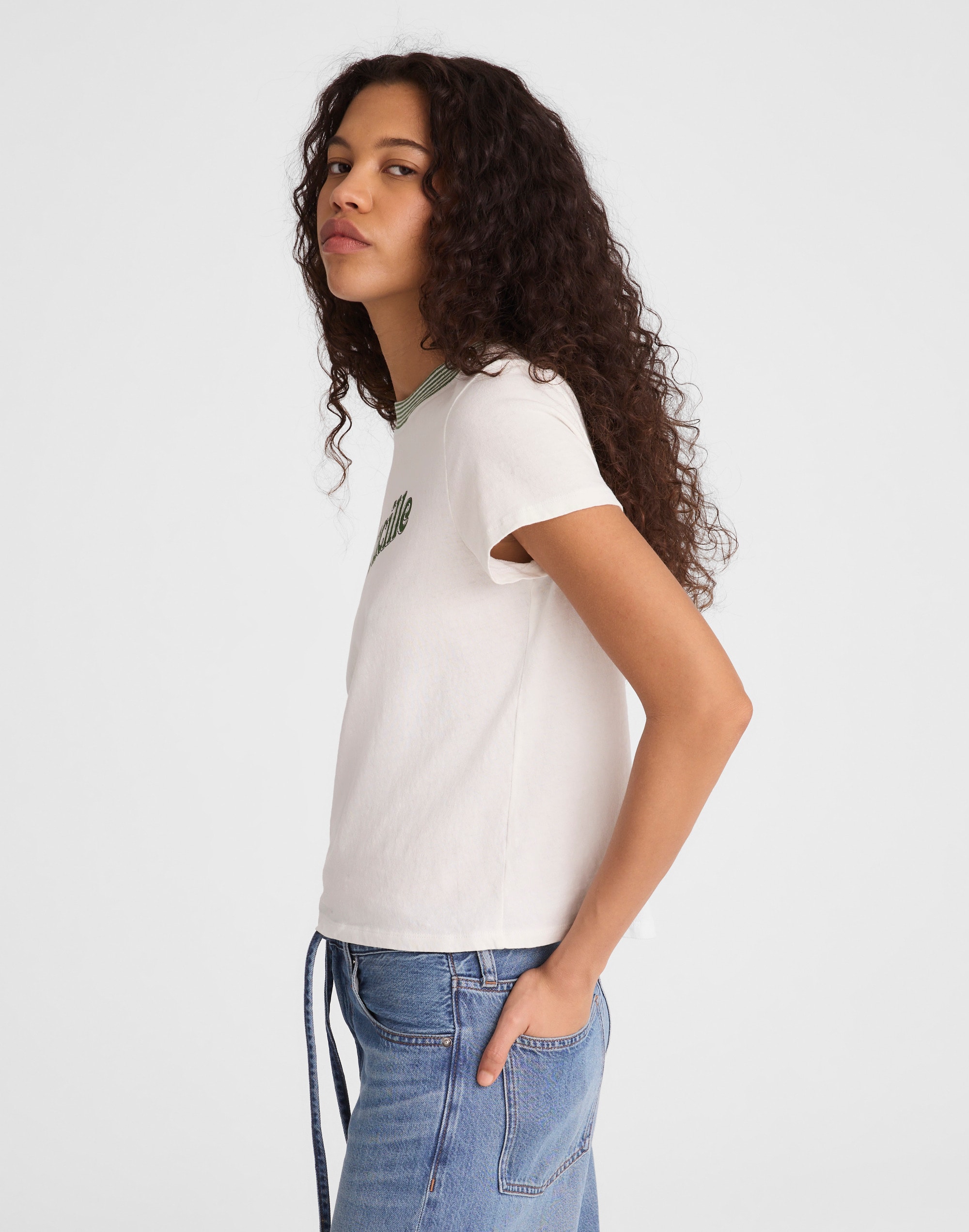 The Relaxed Tee in Vintage Jersey