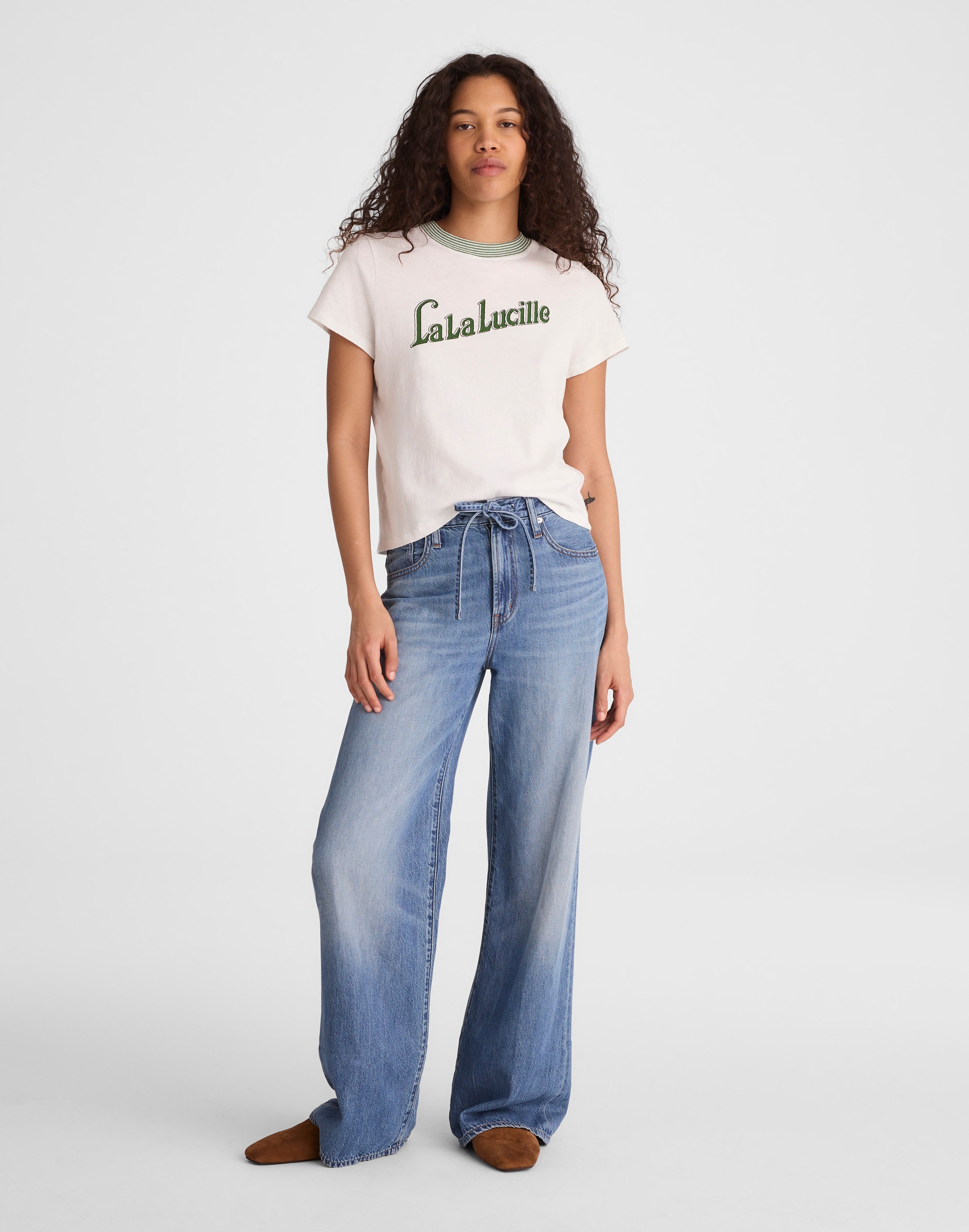 The Relaxed Tee in Vintage Jersey