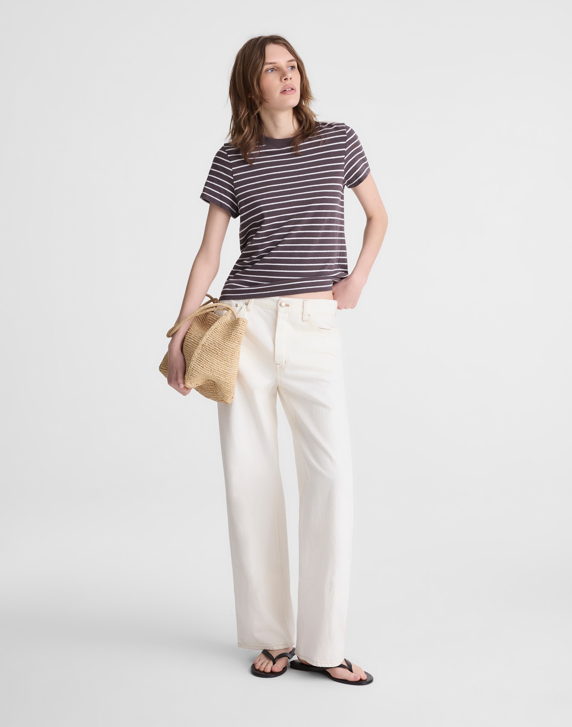 The Relaxed Tee in Vintage Jersey