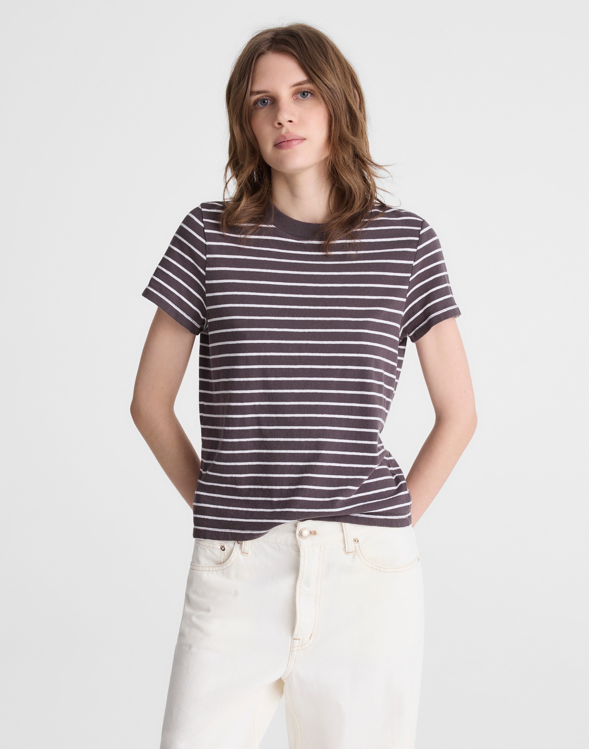 The Relaxed Tee in Vintage Jersey