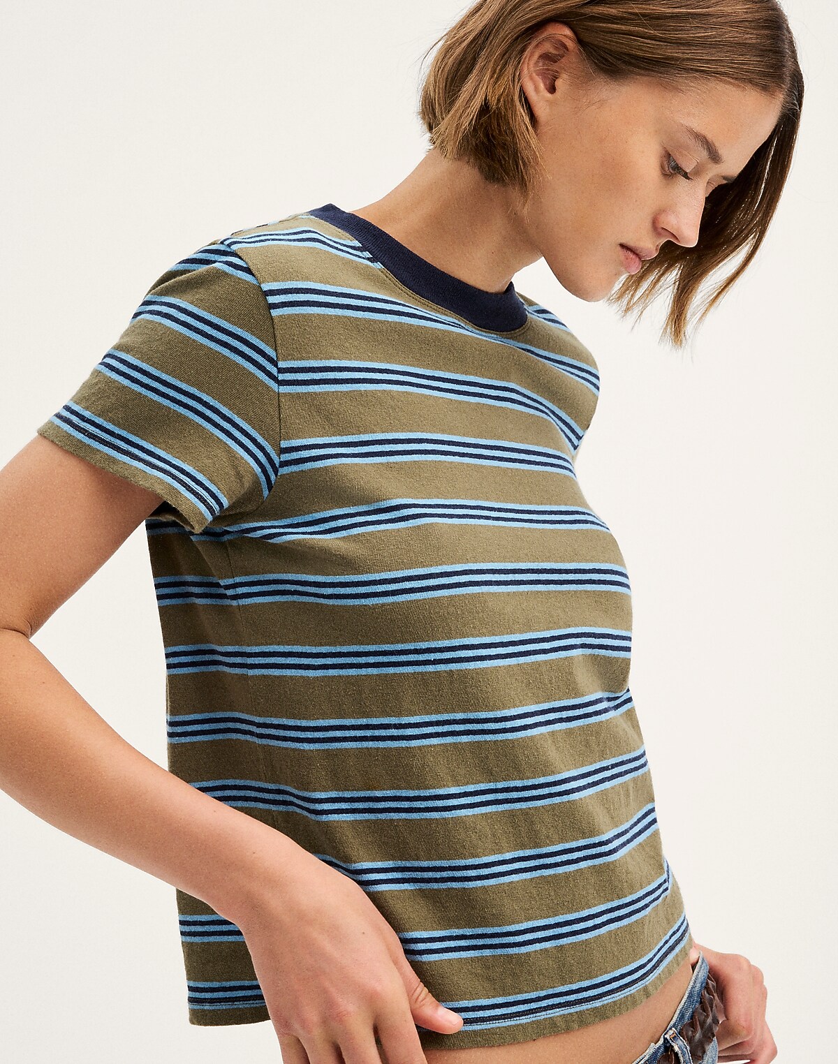 The Relaxed Tee in Vintage Jersey