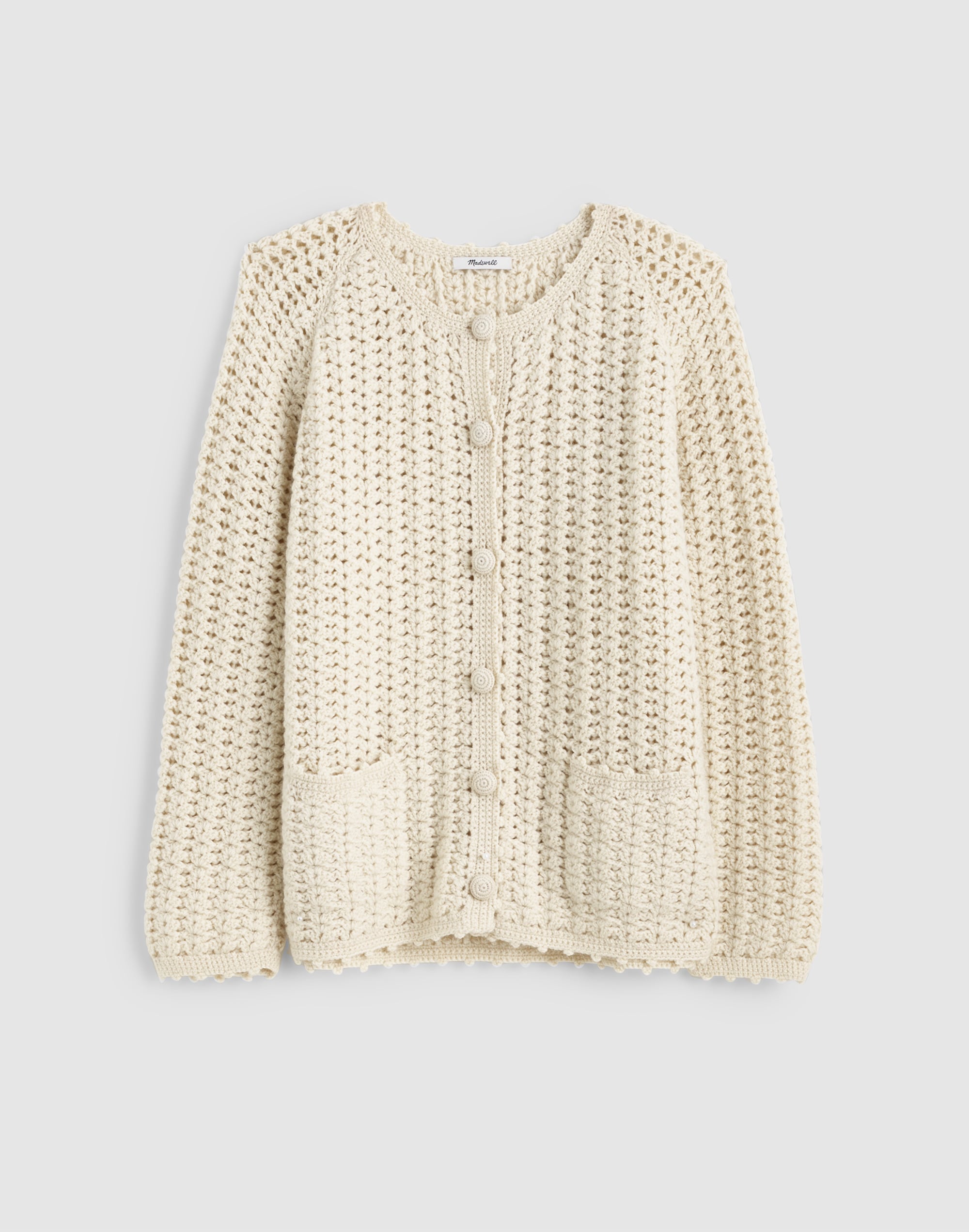 Alexa Chung for Madewell Crocheted Cardi