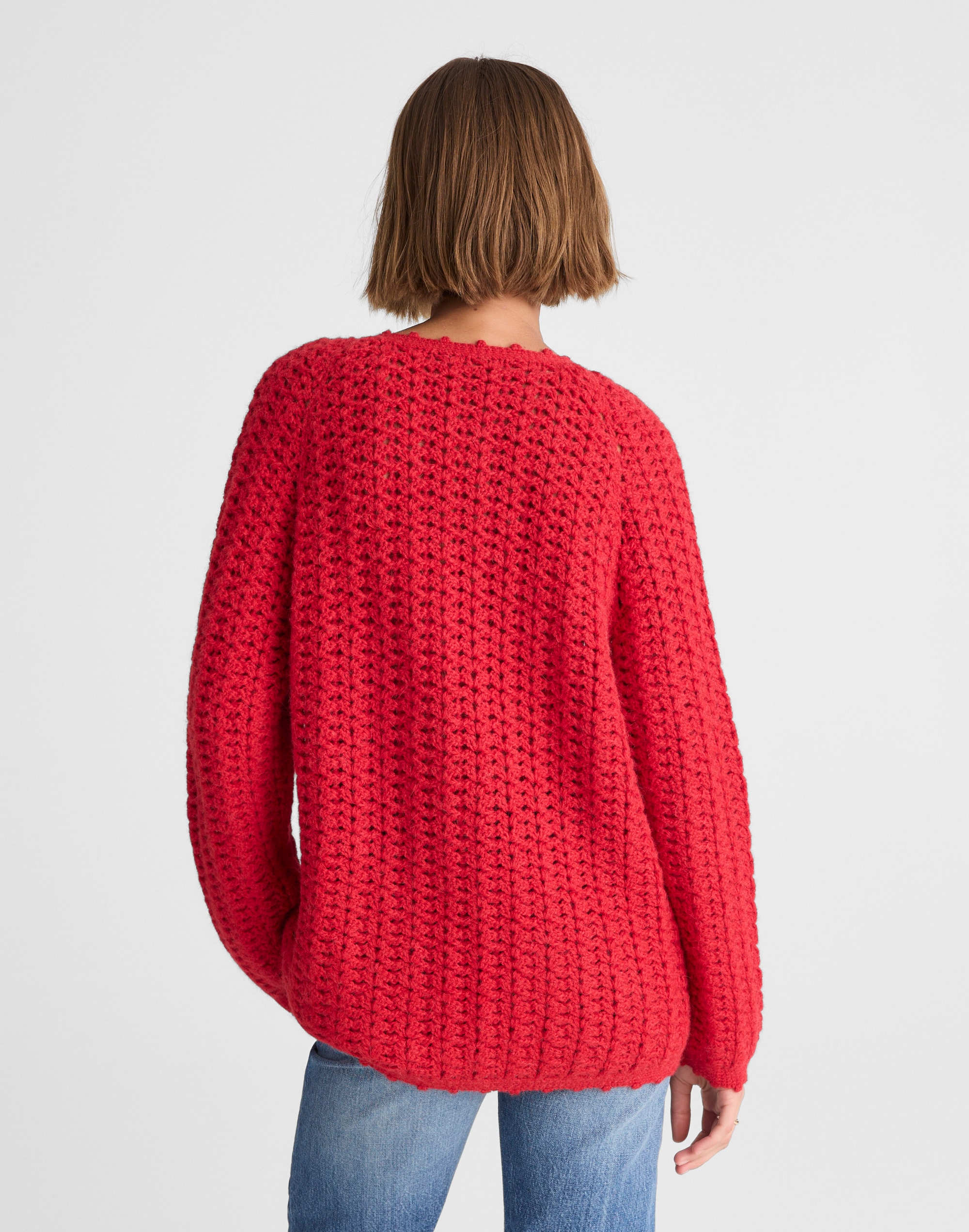 Alexa Chung for Madewell Crocheted Cardi