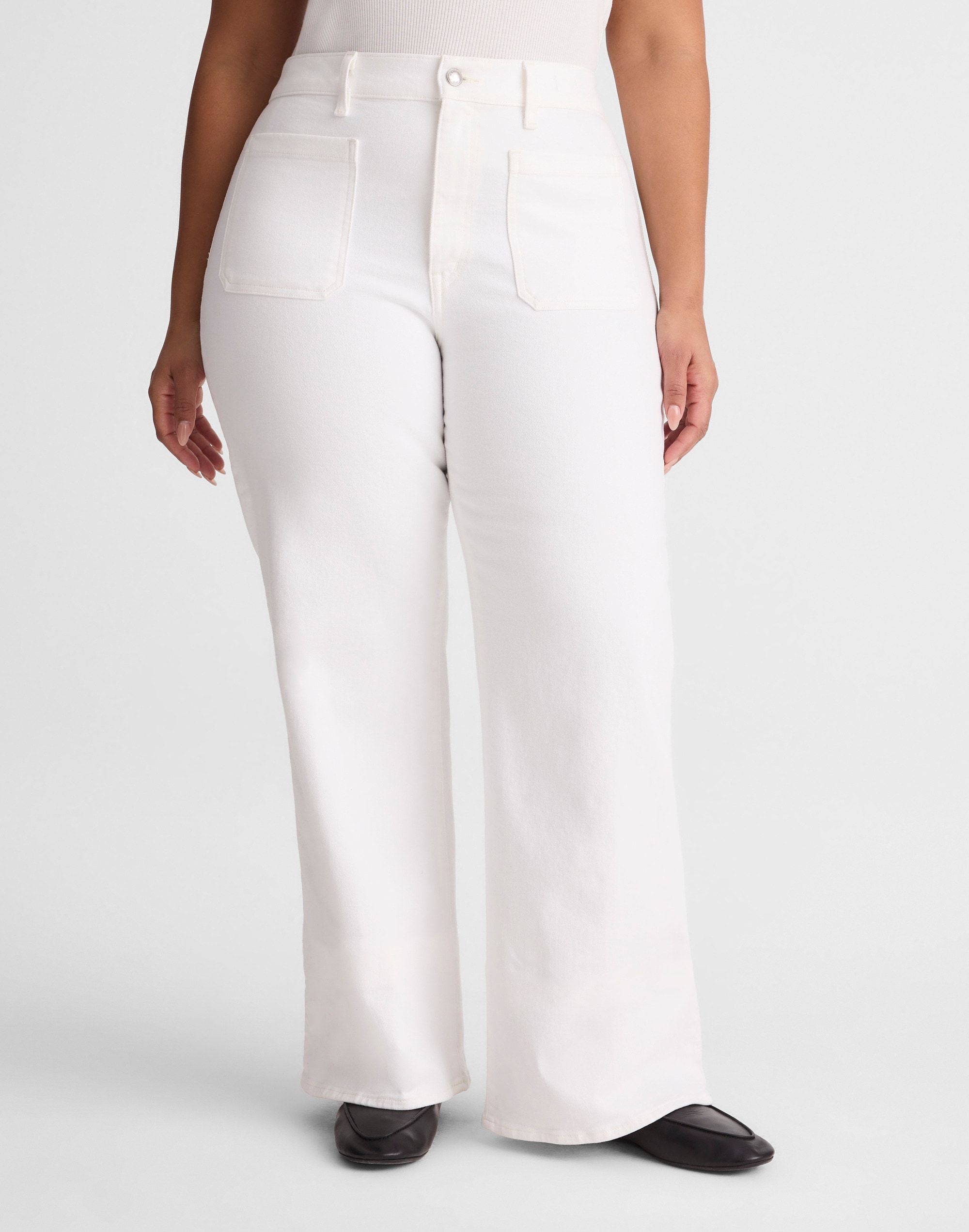The Plus Emmy Wide-Leg Jean