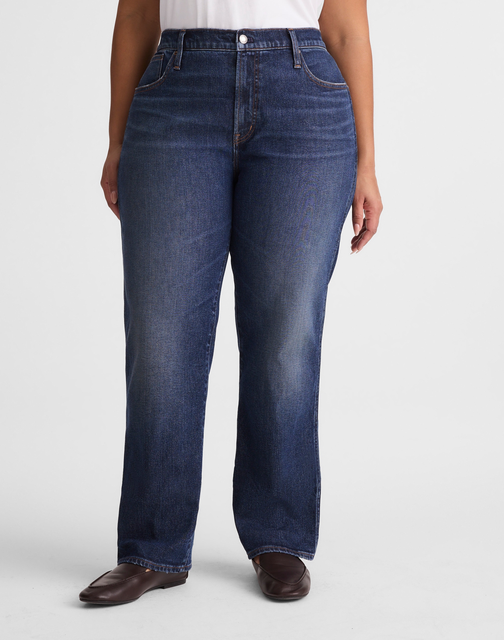 The Plus Longline Straight Jean