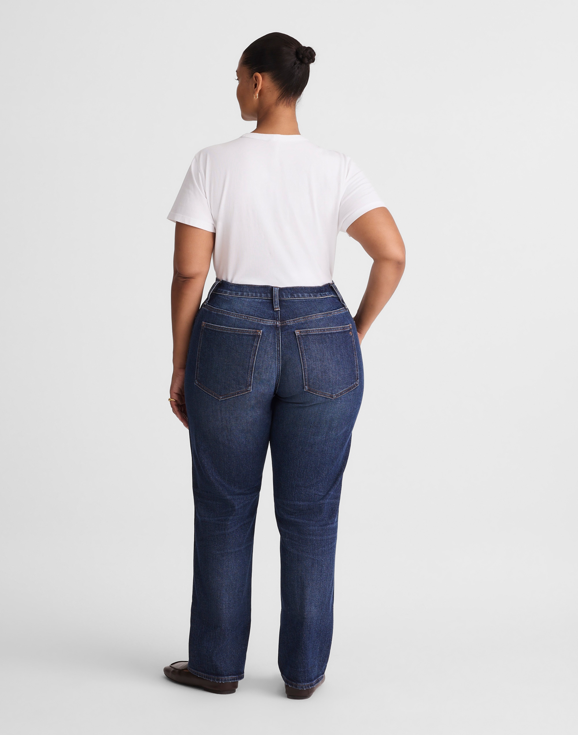 The Plus Longline Straight Jean