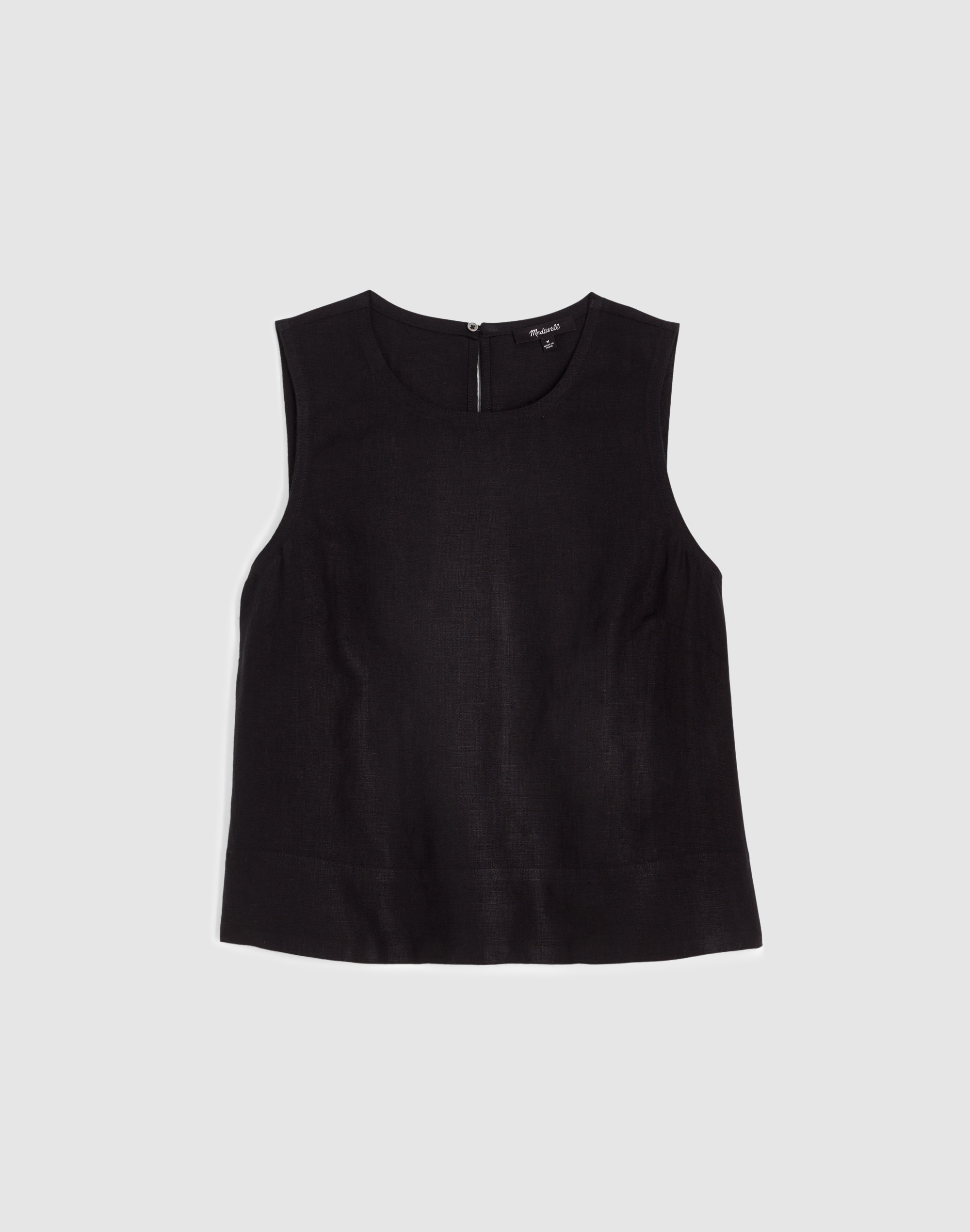 Shell Top in 100% Linen