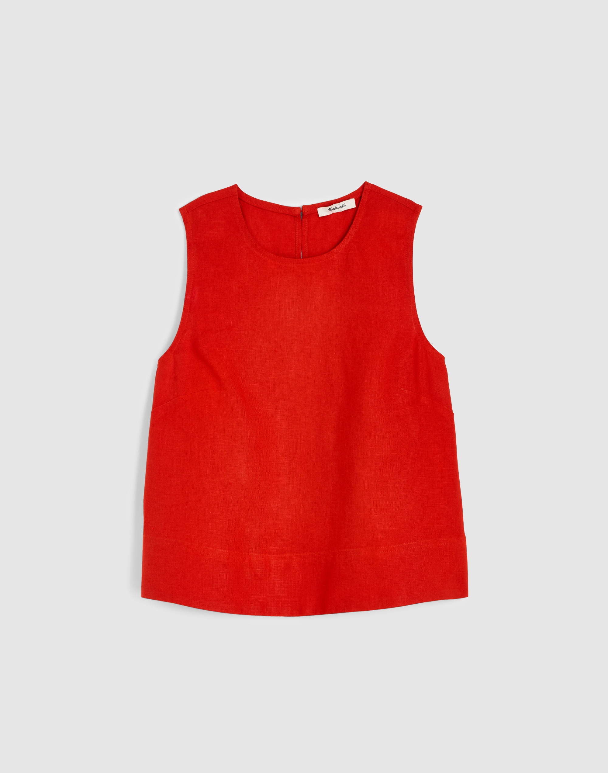 Shell Top in 100% Linen