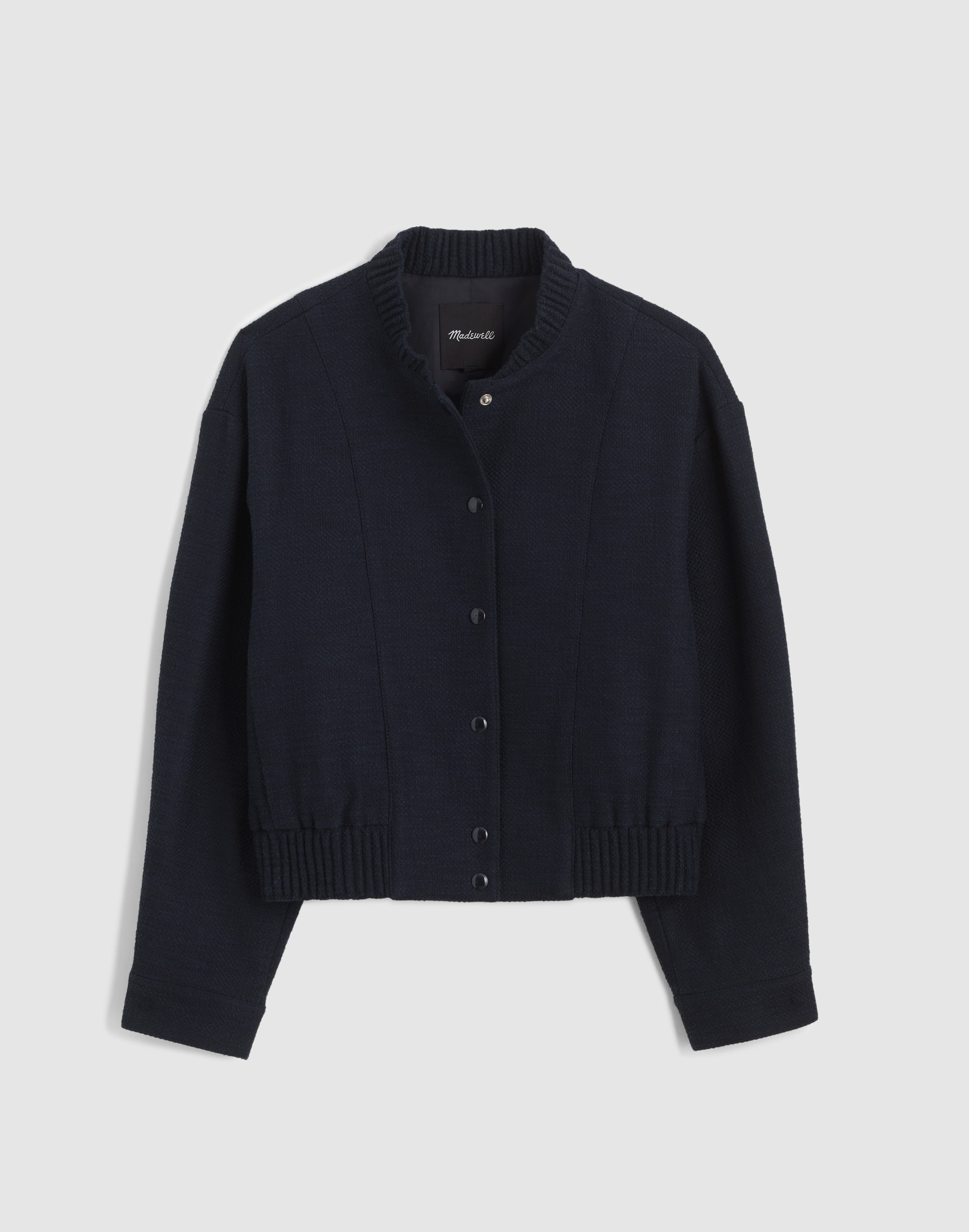 Bomber Jacket in Boucl&eacute;