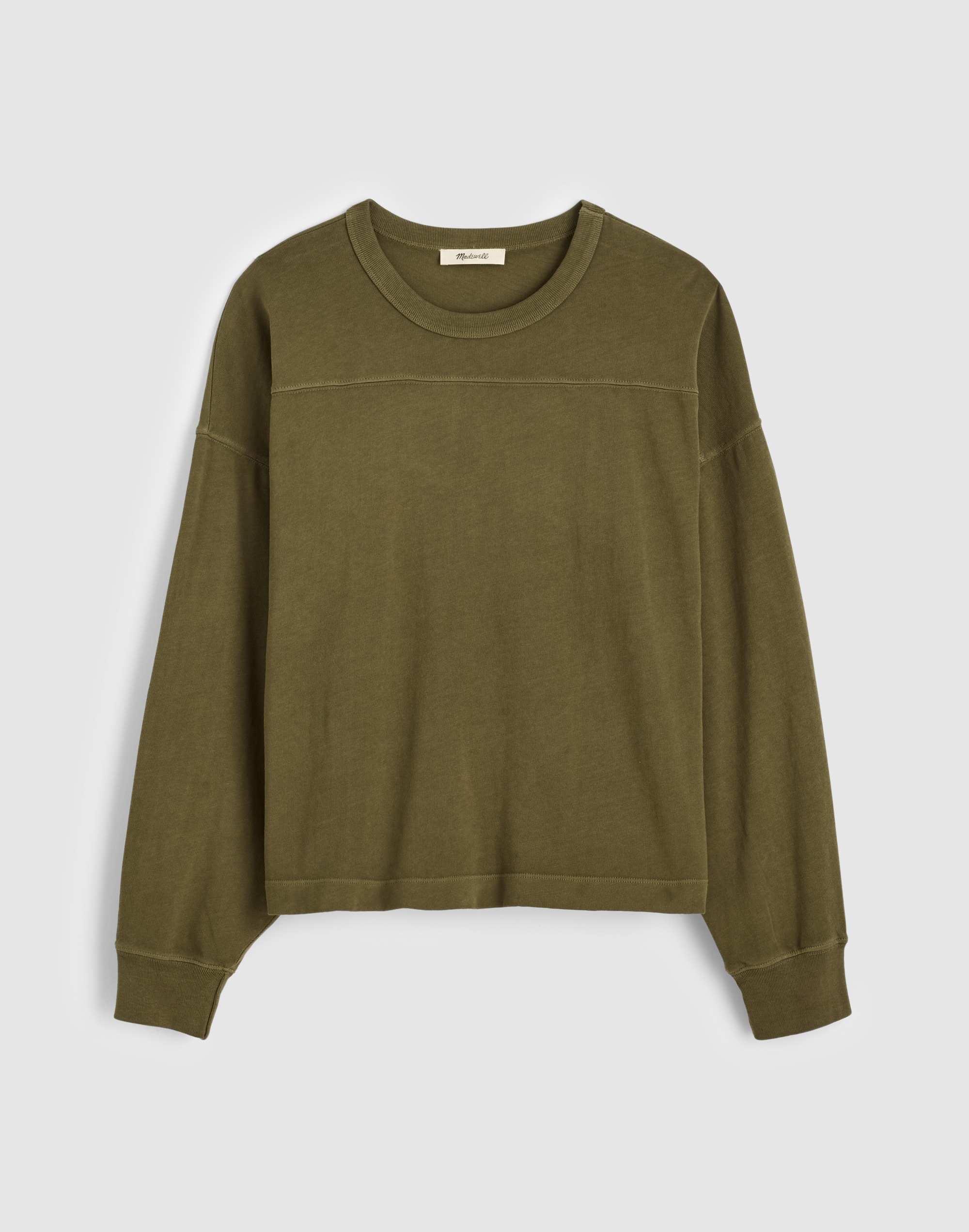 The Relaxed Crewneck Long Sleeve Tee
