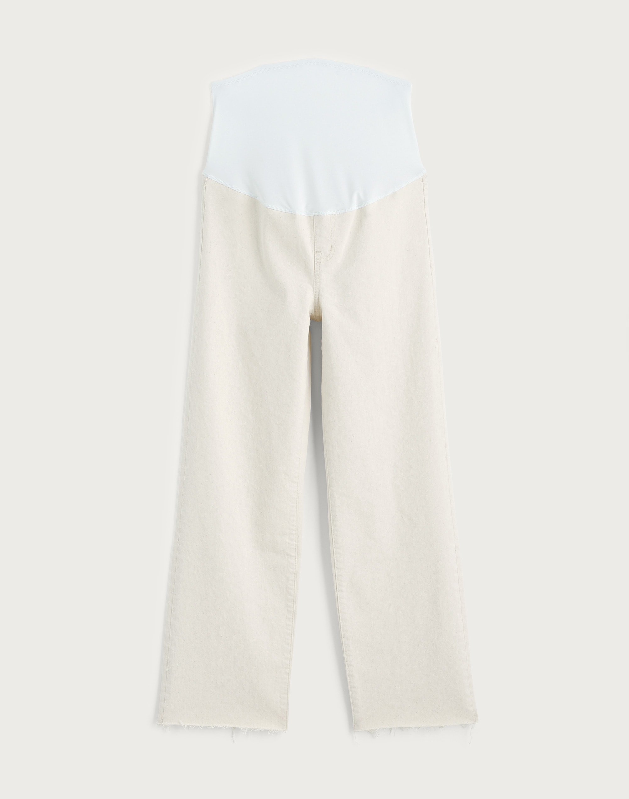 Madewell The Maternity Perfect Vintage Wide-leg Crop Jean In Neutral