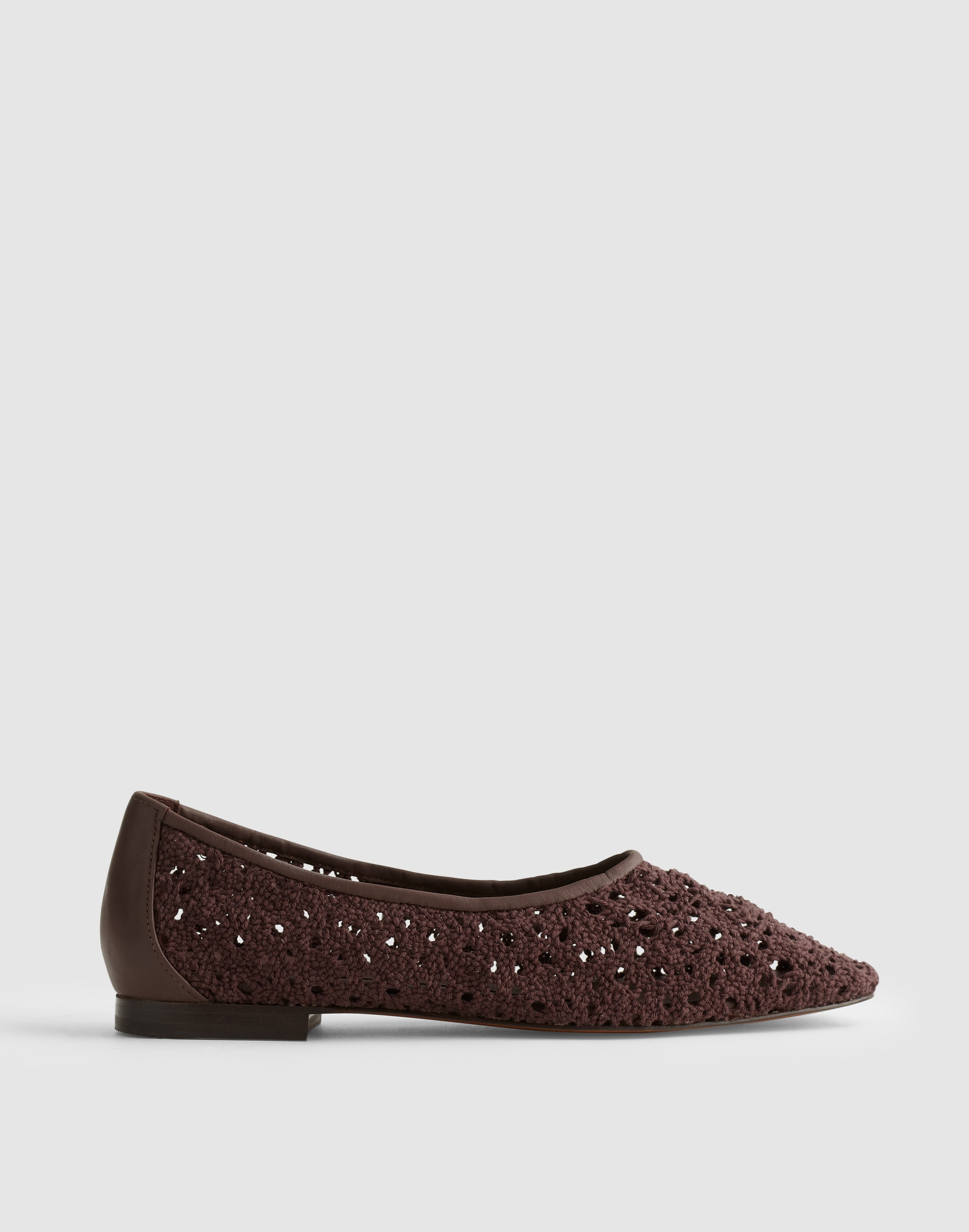Madewell The Mylie Glove Flat In Brown