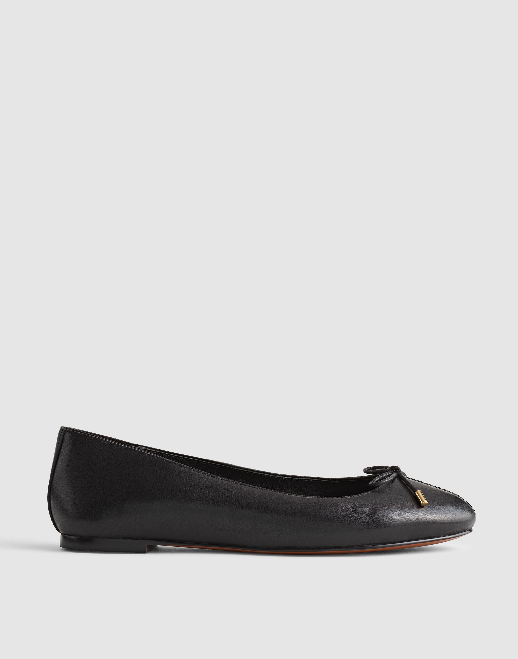 Madewell Hester Ballet Flat In Black