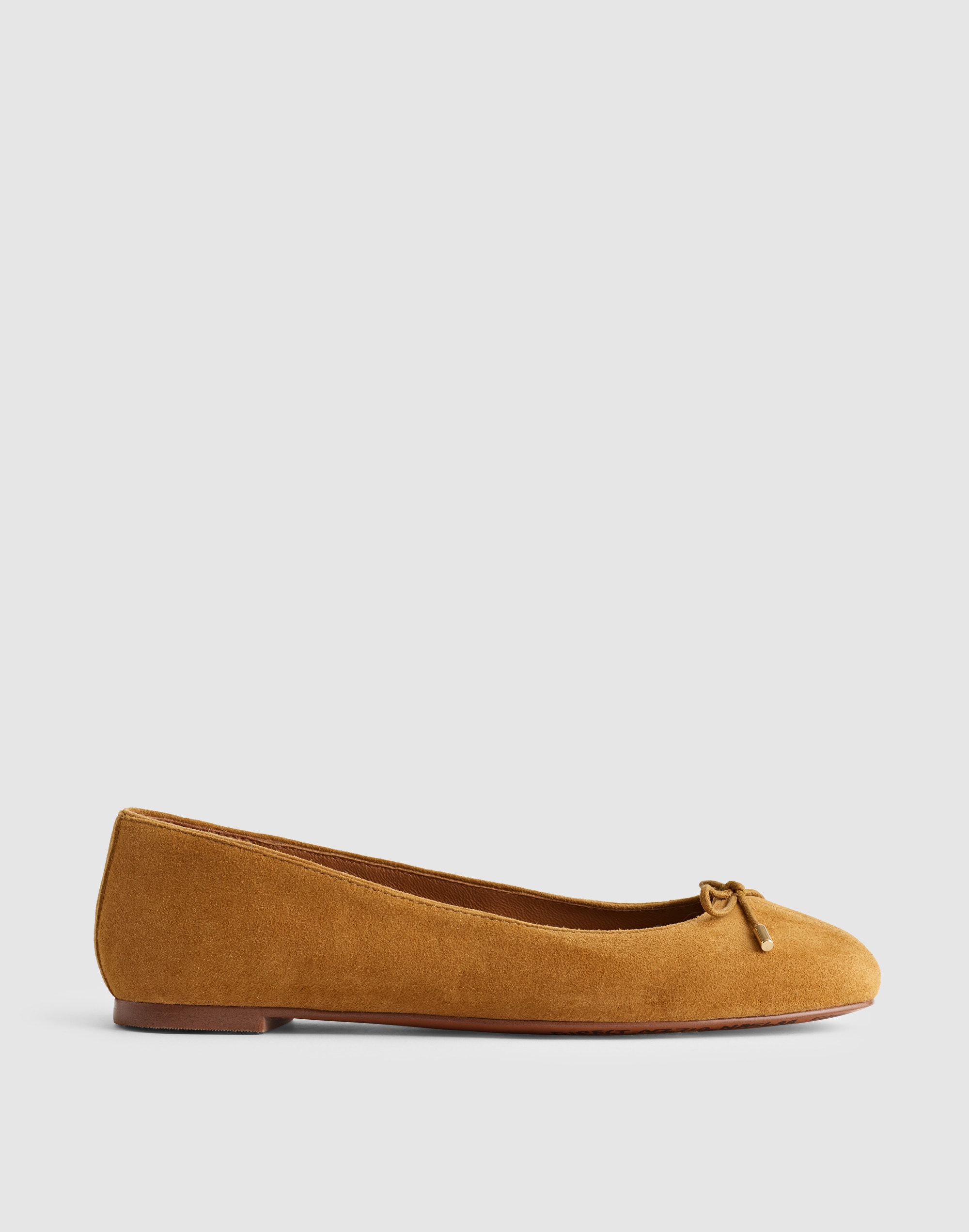 Madewell Hester Ballet Flat In Brown