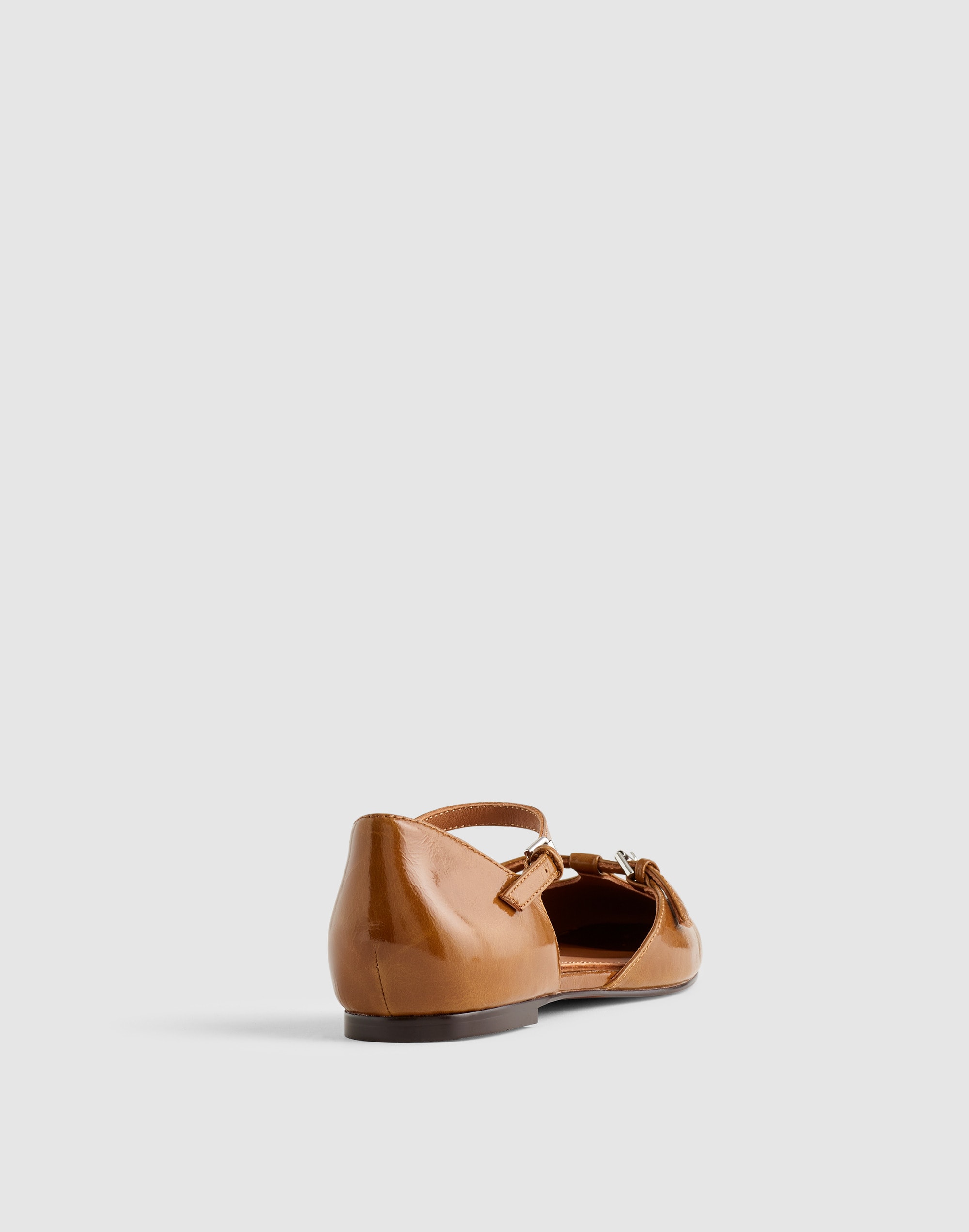 The Hester Ankle-Strap d'Orsay Flat