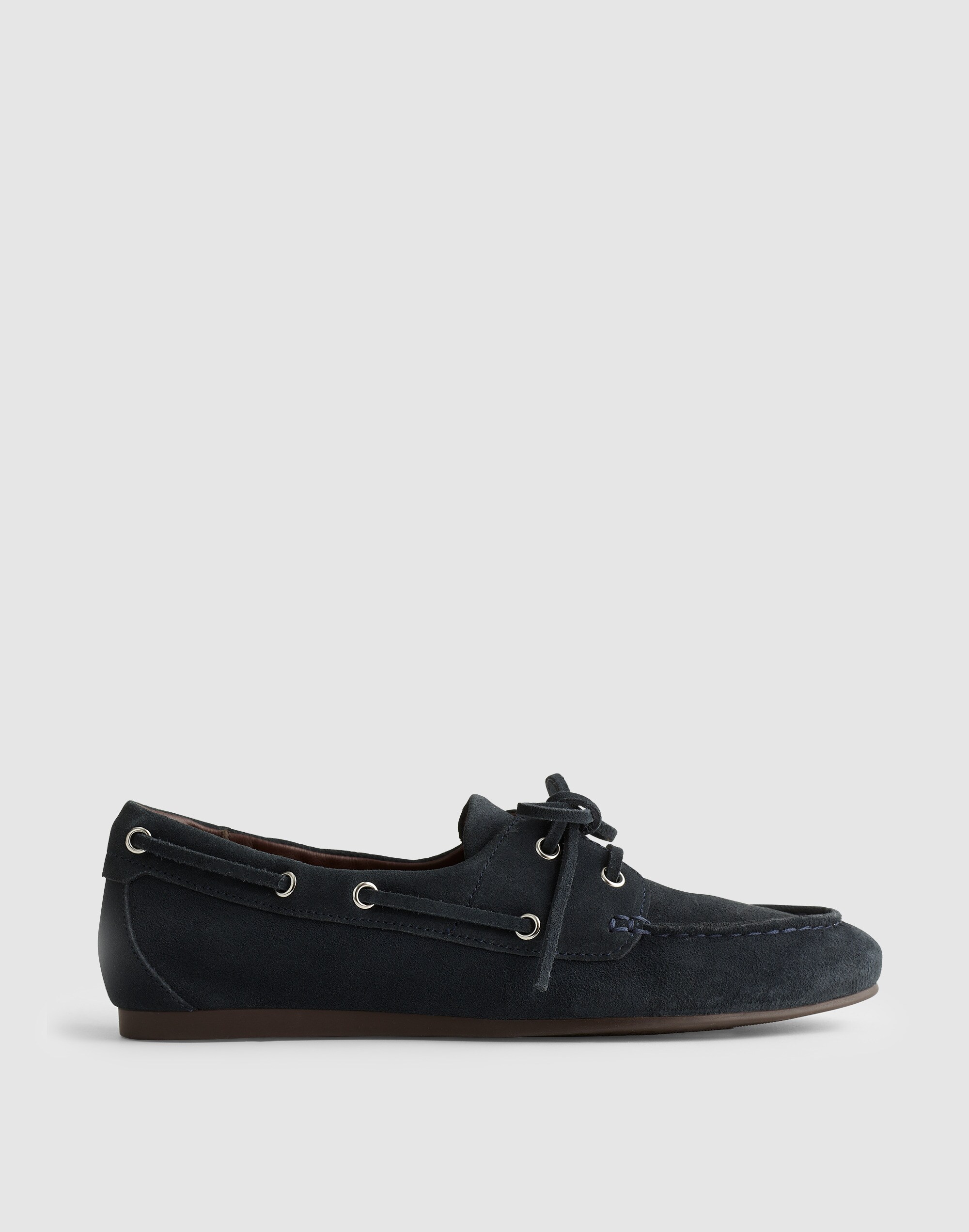 The Jamie Boat Shoe in Suede