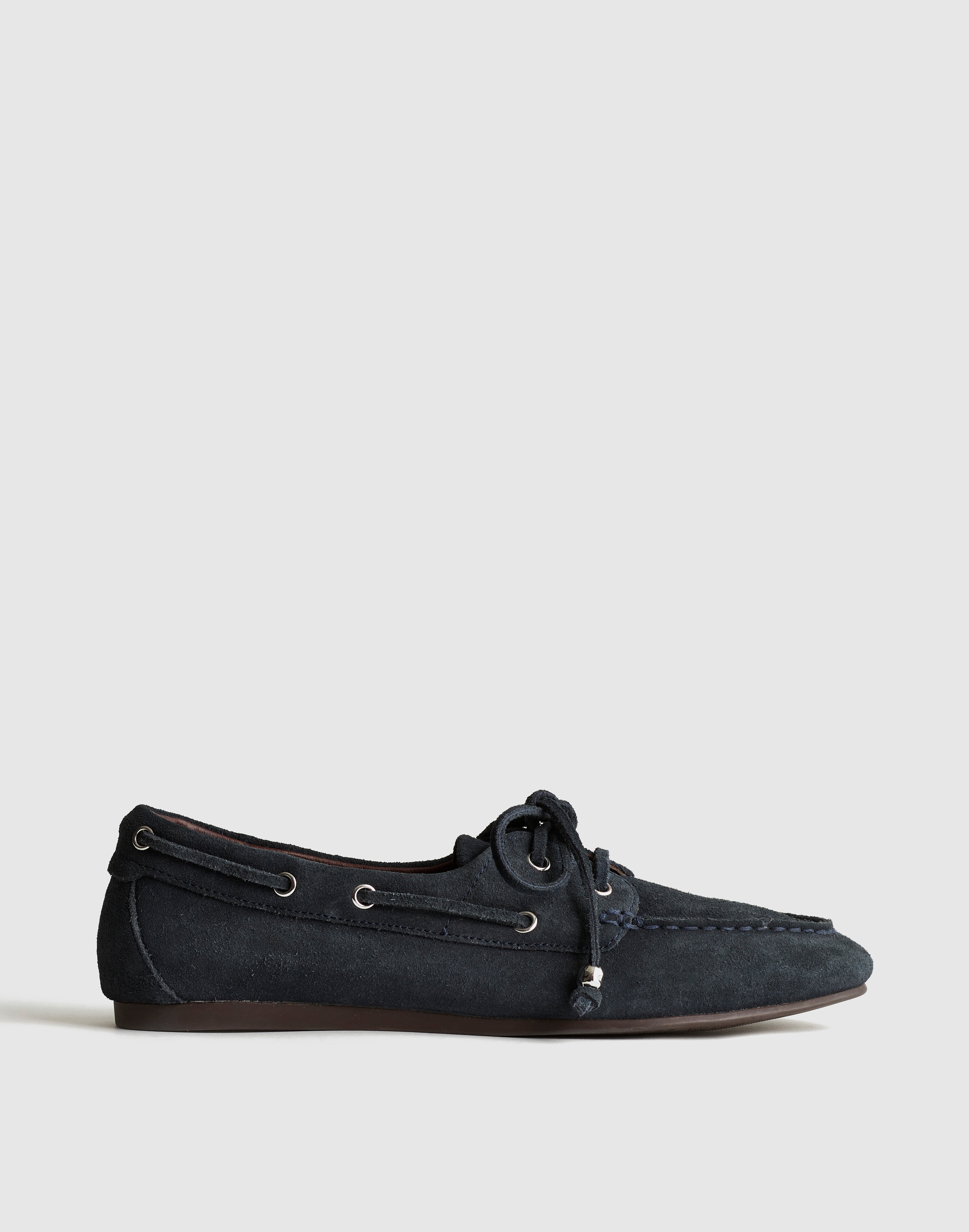 the jamie boat shoe in suede