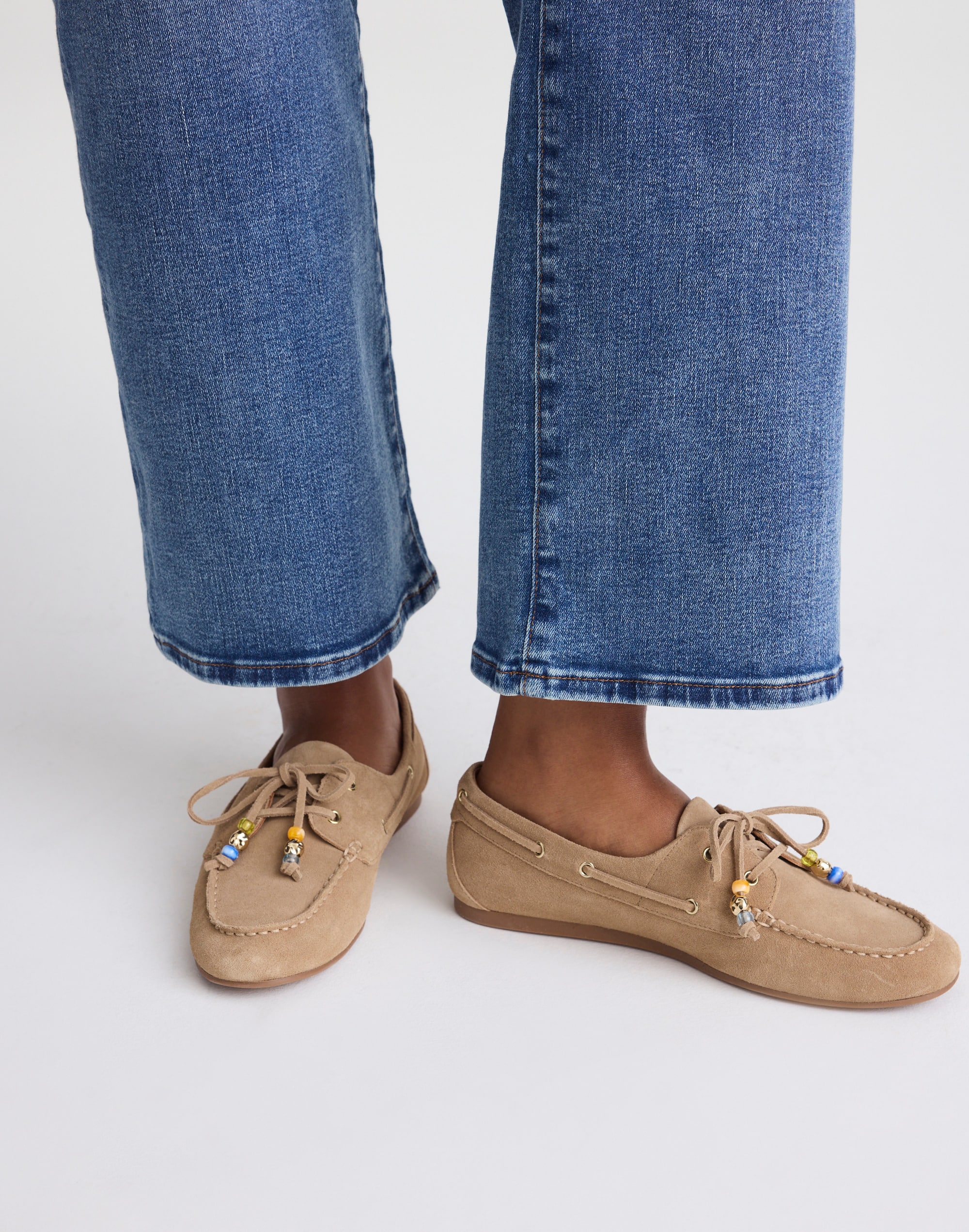 The Jamie Boat Shoe in Suede