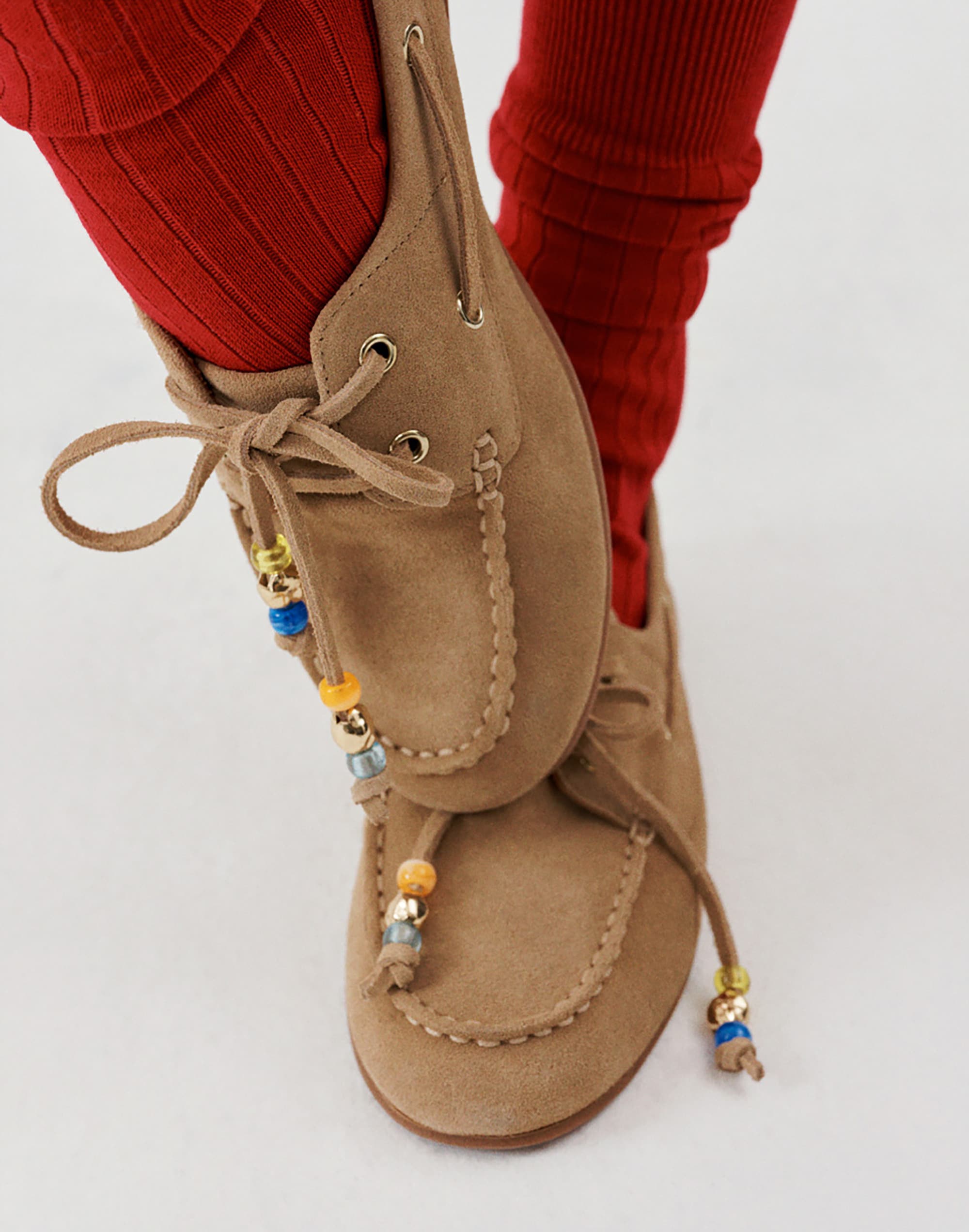 The Jamie Boat Shoe in Suede