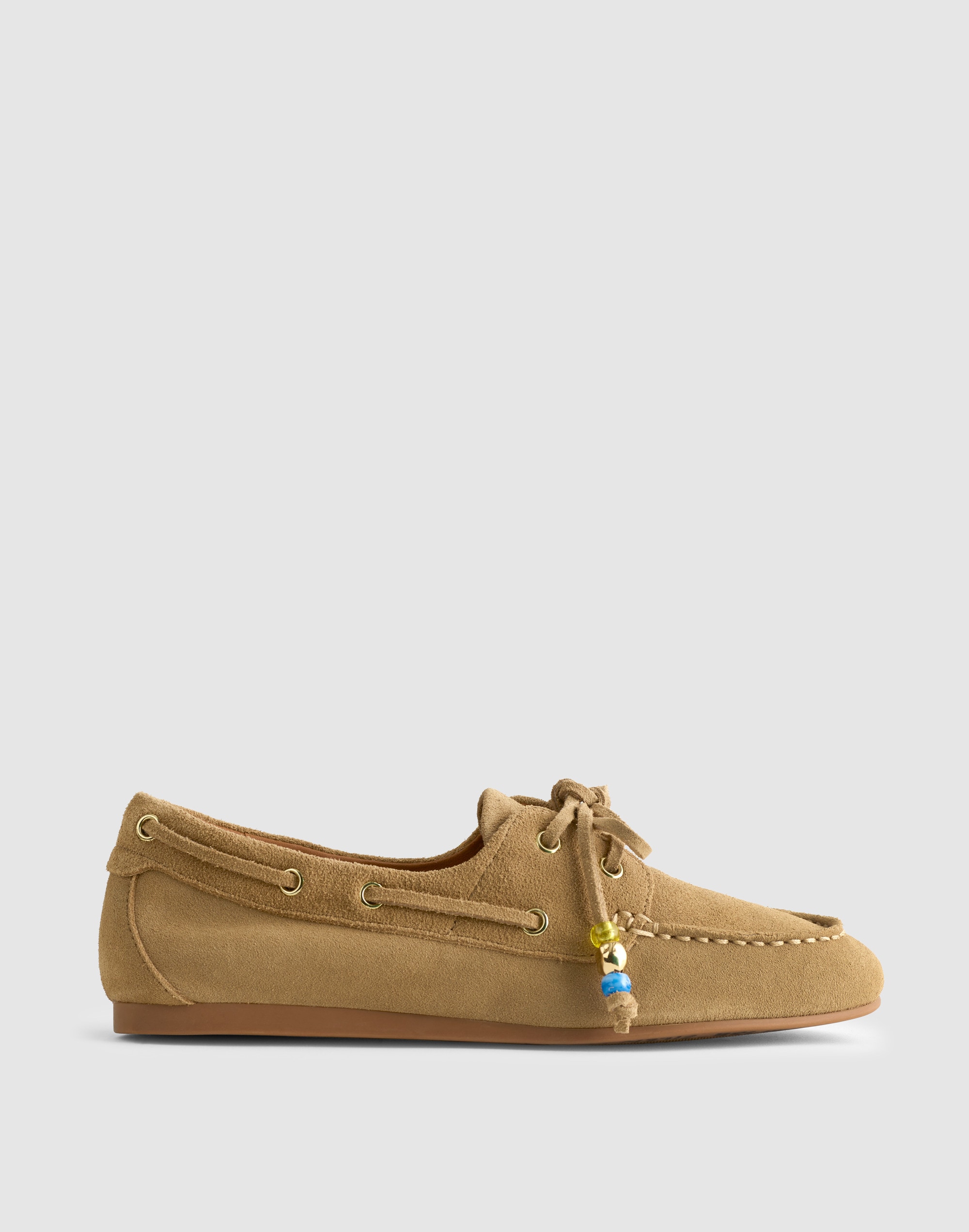 The Jamie Boat Shoe in Suede