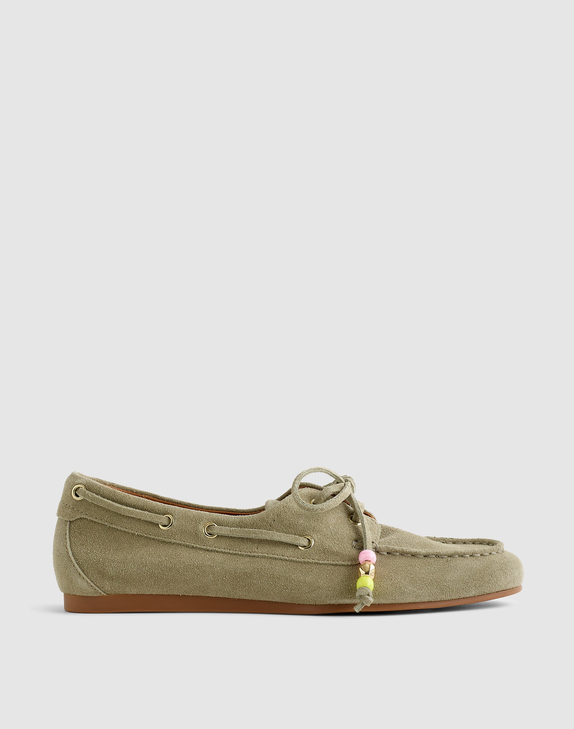 The Jamie Boat Shoe in Suede