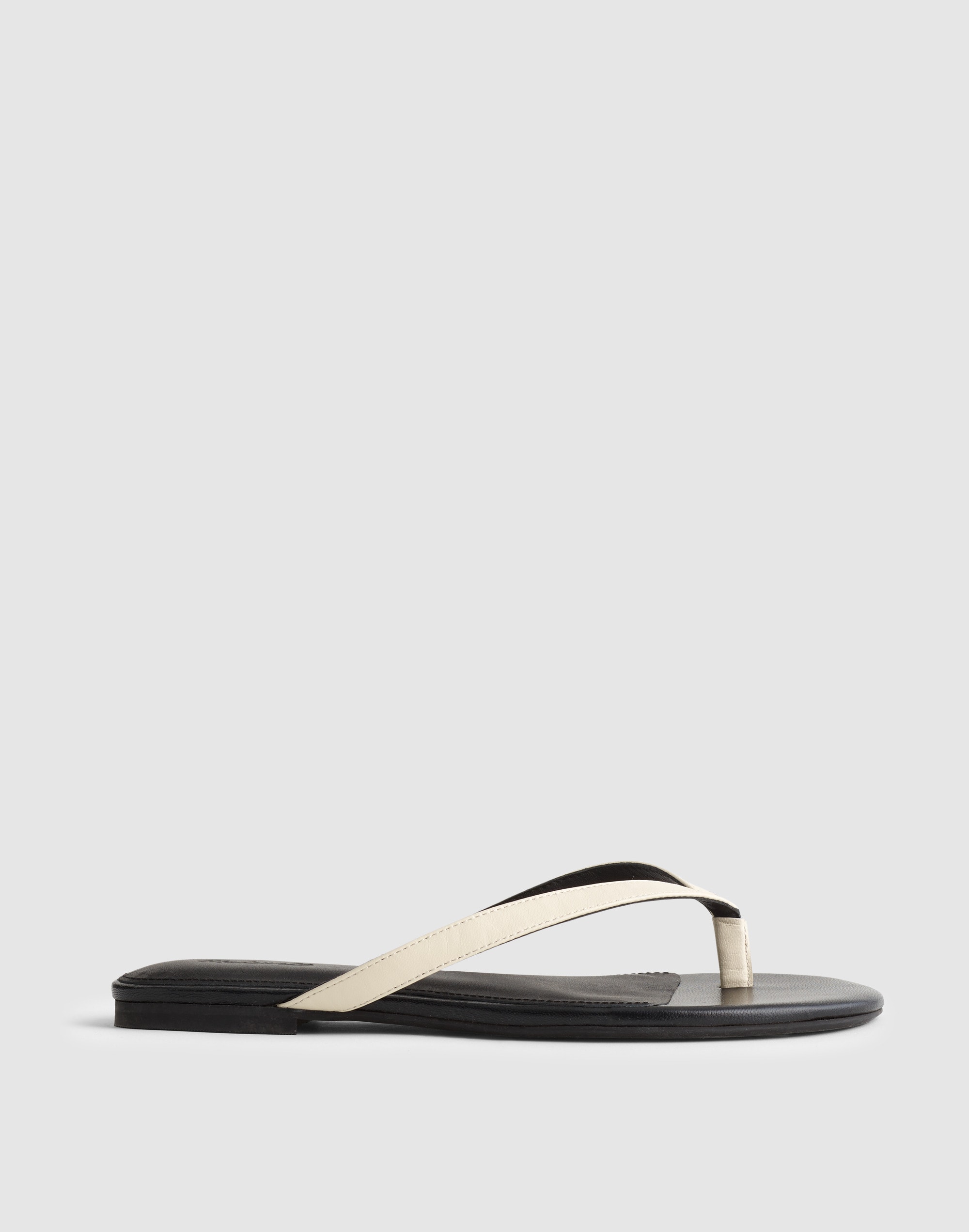 the iggy thong sandal in leather