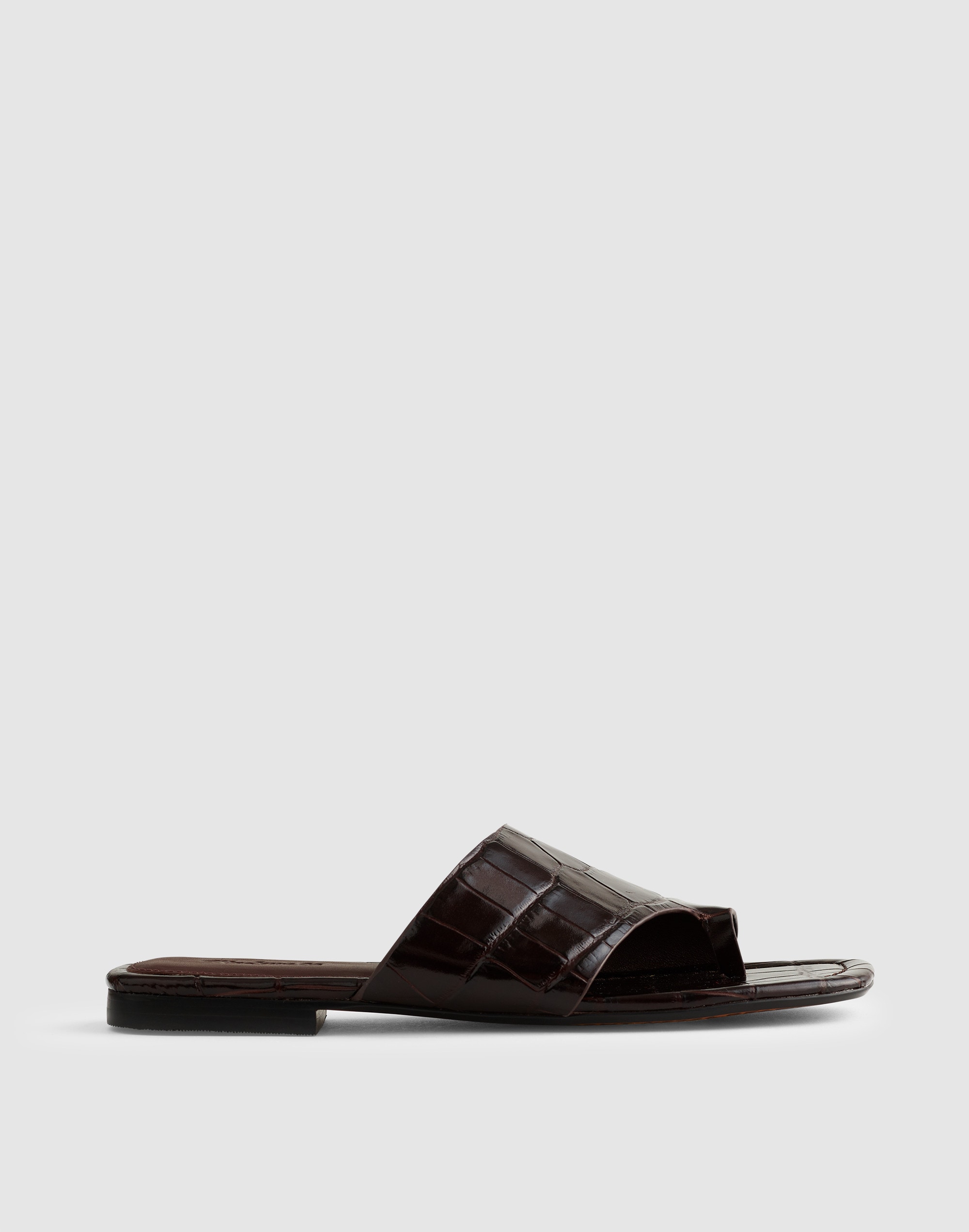 Madewell The Maycie Toe-loop Slide In Multi
