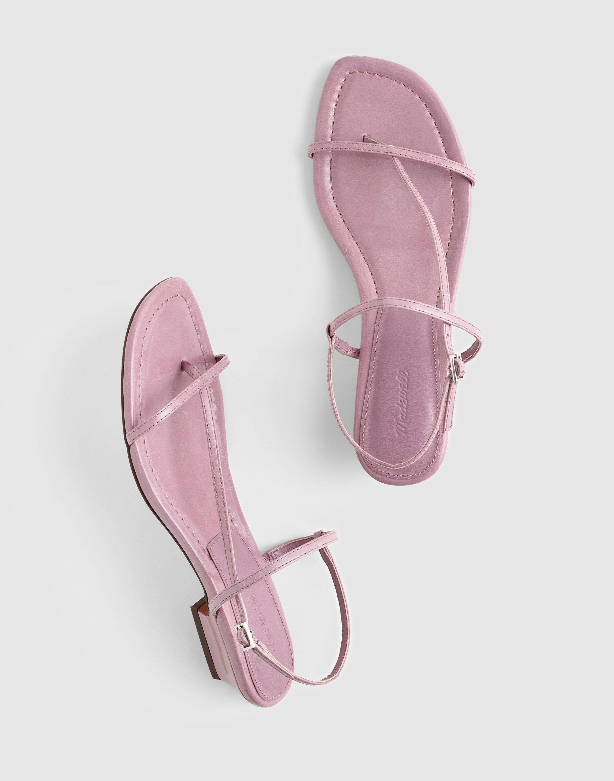 The Maycie Asymmetric T-Strap Sandal