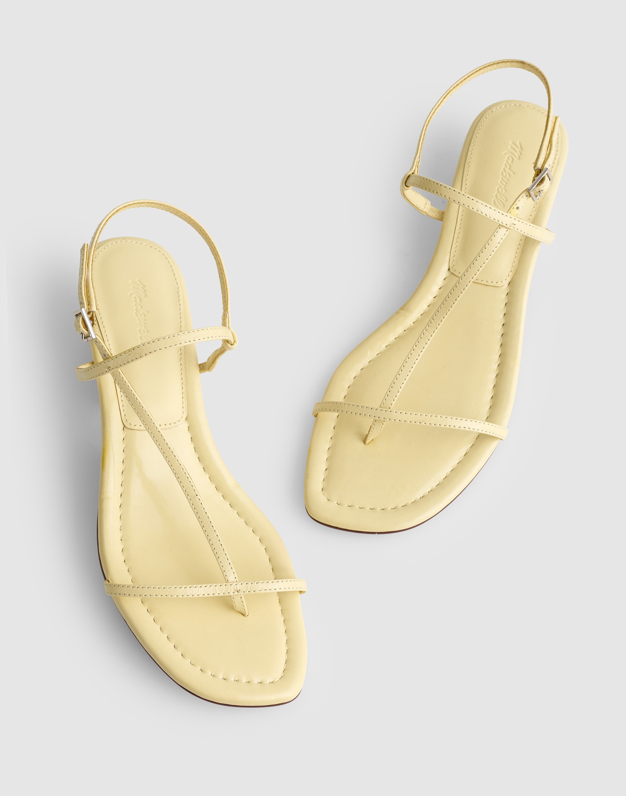 The Maycie Asymmetric T-Strap Sandal