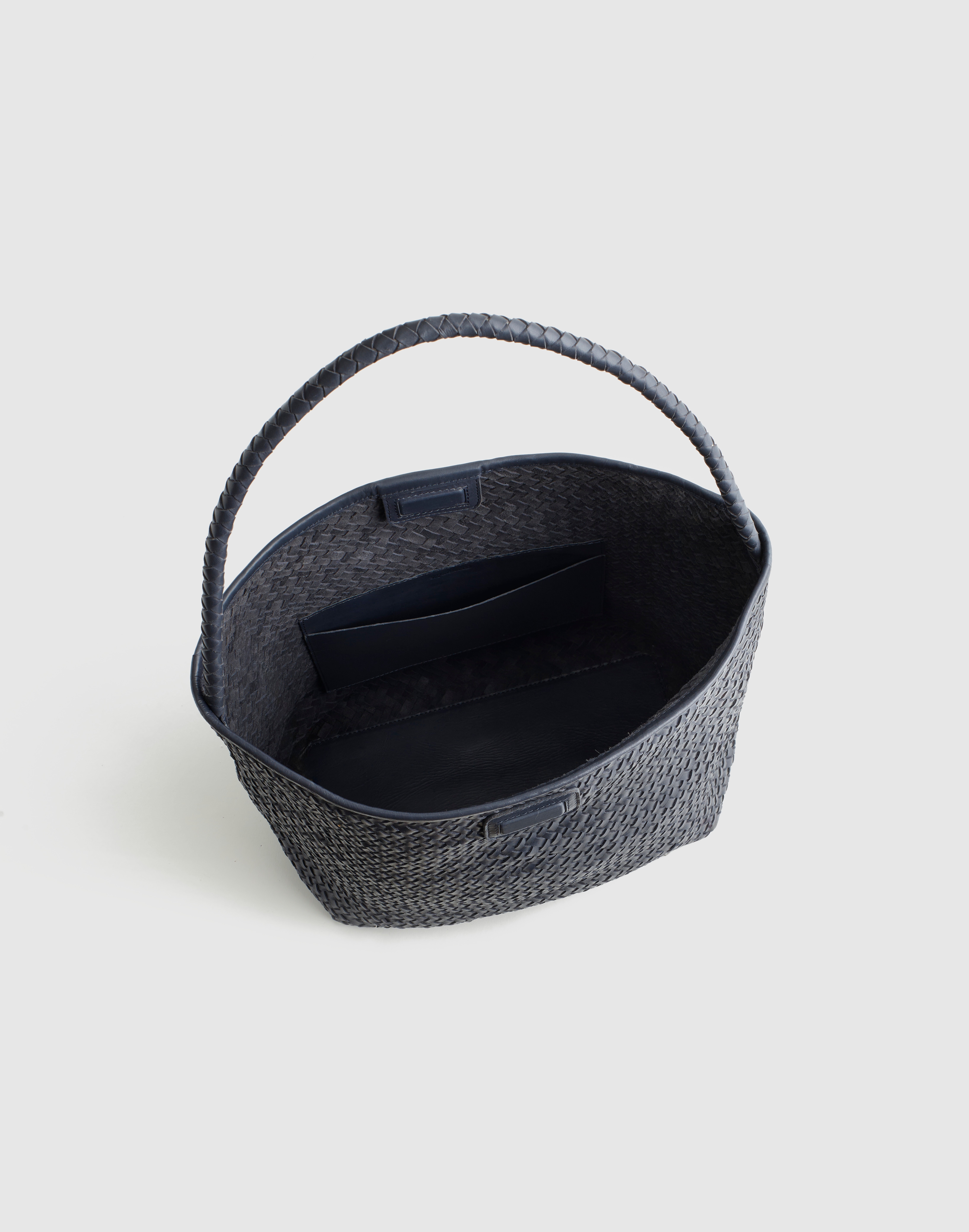 The Signature Woven Bucket Bag