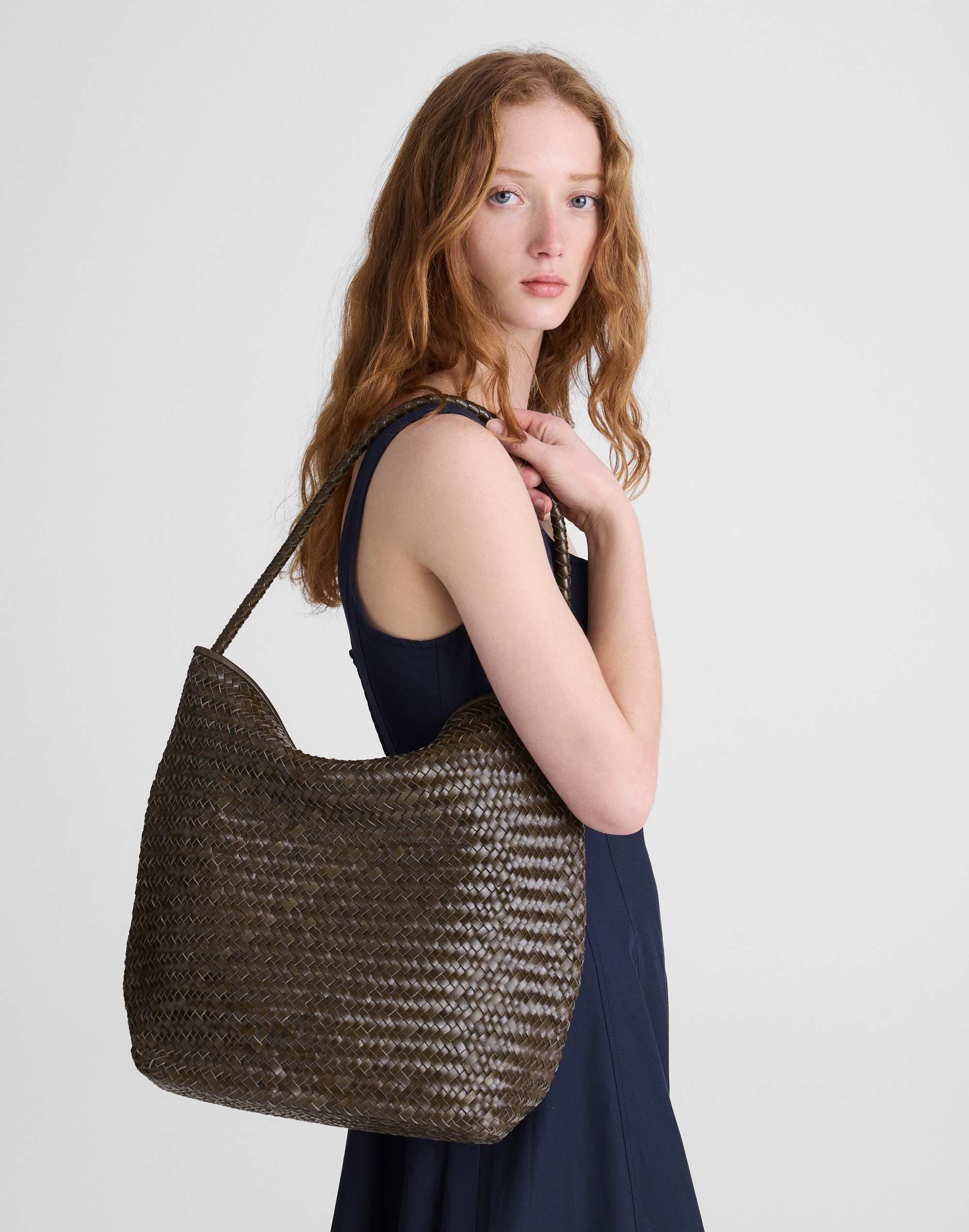 The Signature Woven Bucket Bag