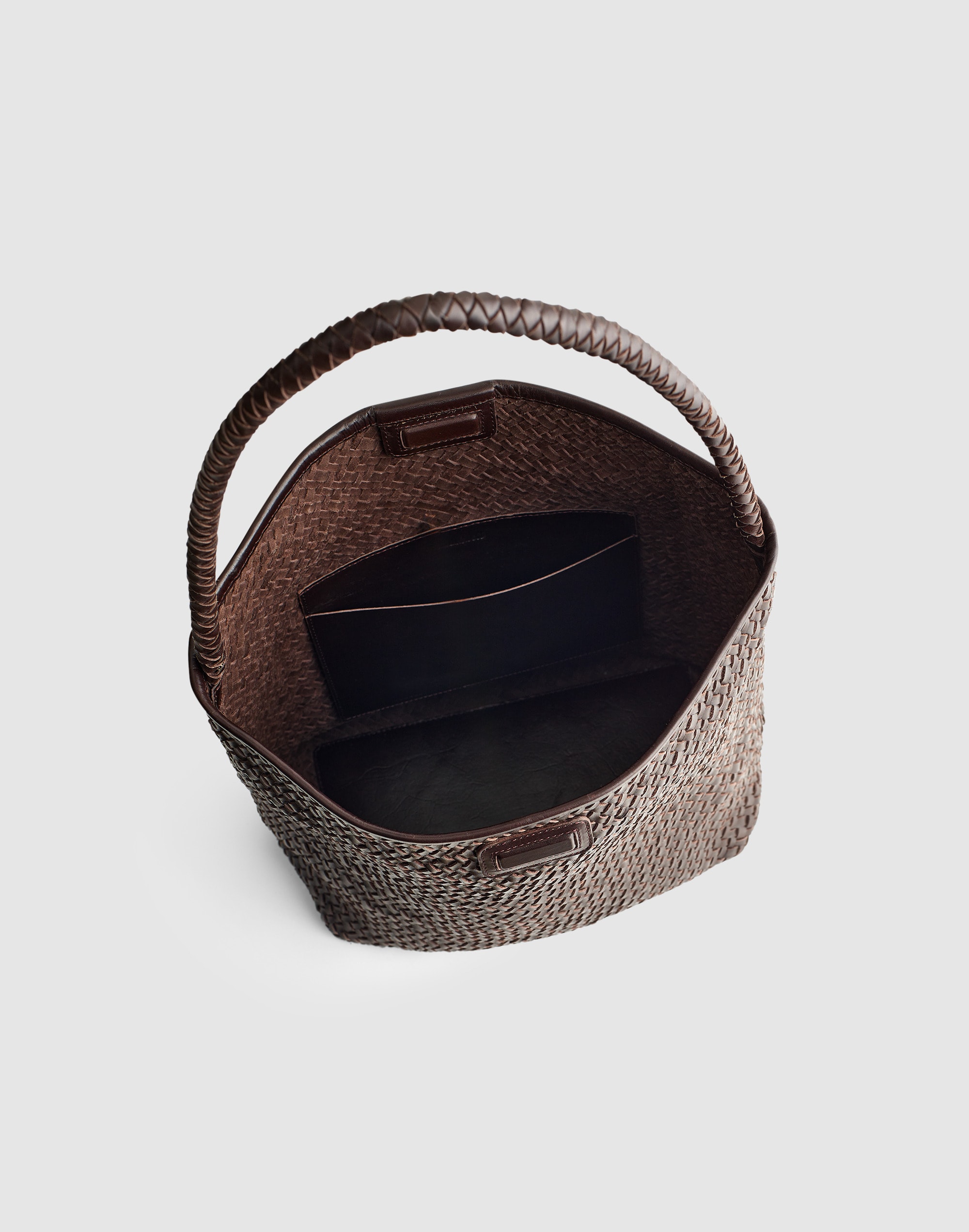 The Signature Woven Bucket Bag