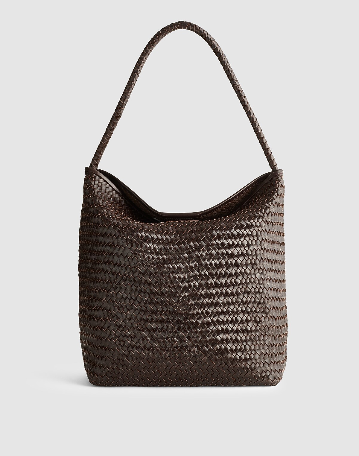 The Signature Woven Bucket Bag