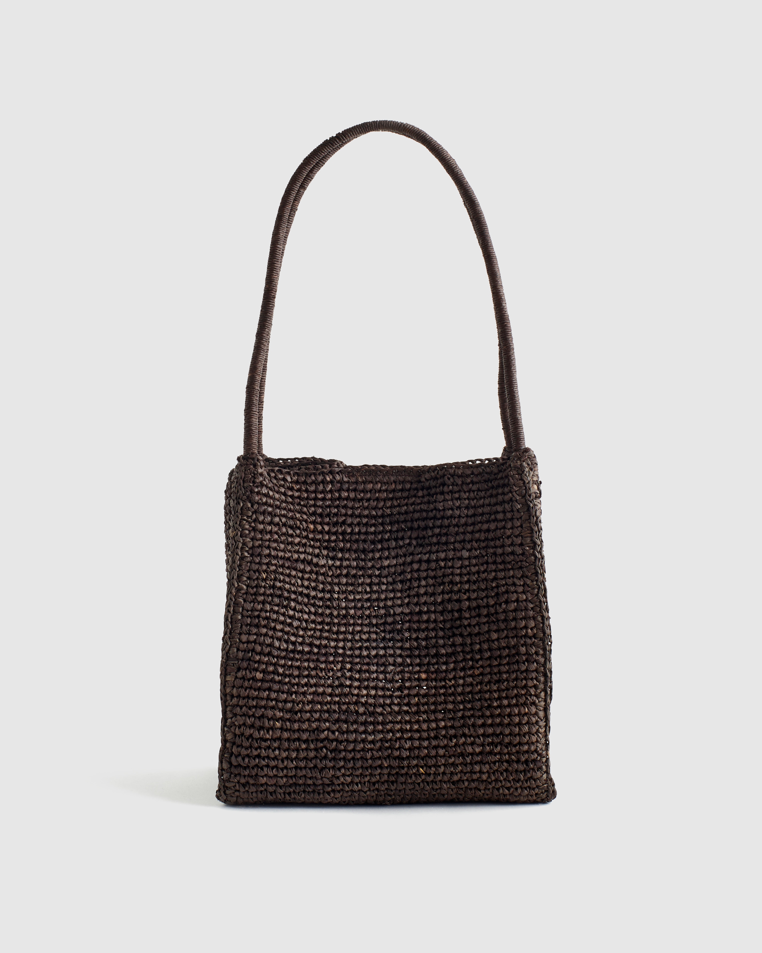 The Lexington Small Tote in Raffia