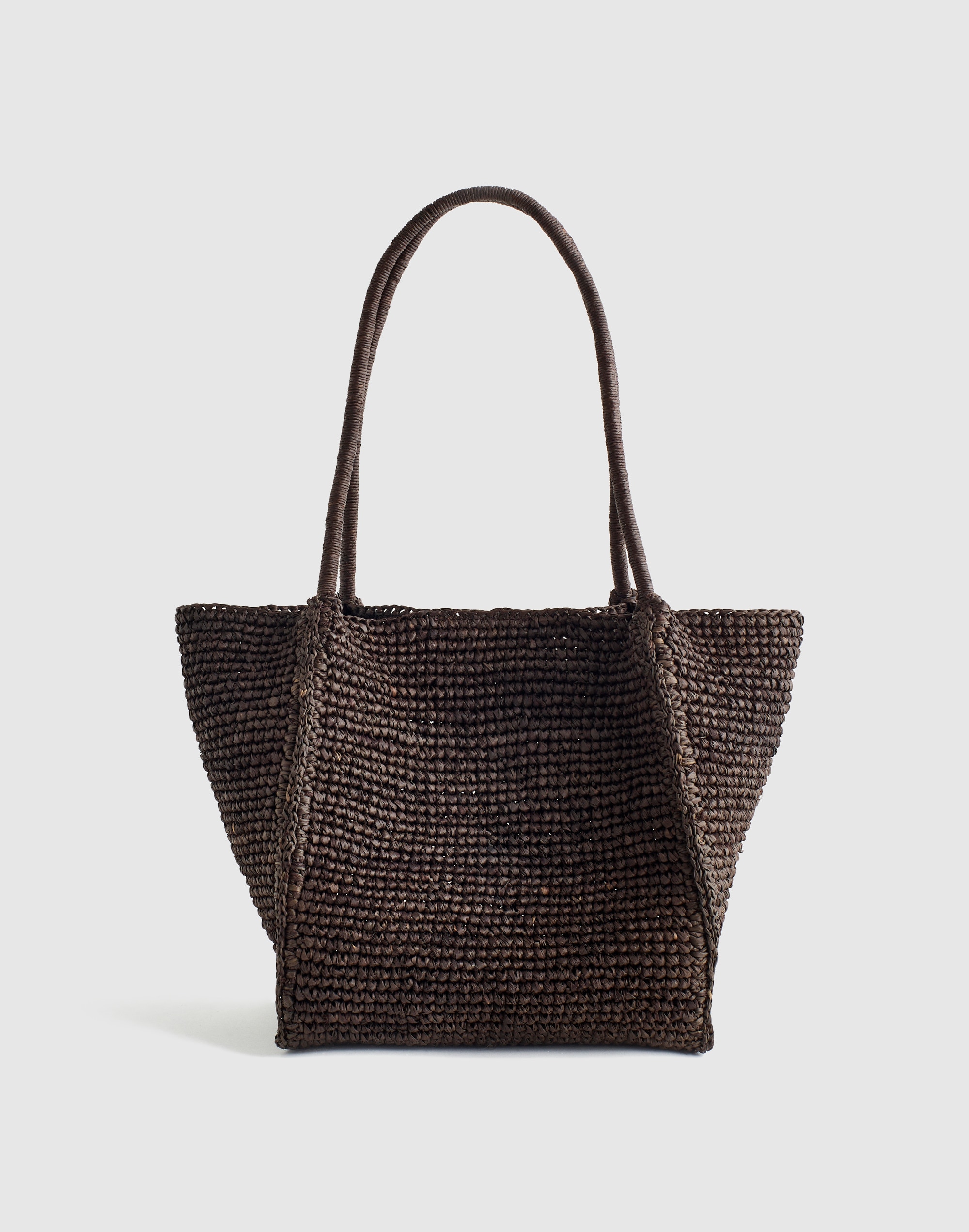 The Lexington Small Tote in Raffia