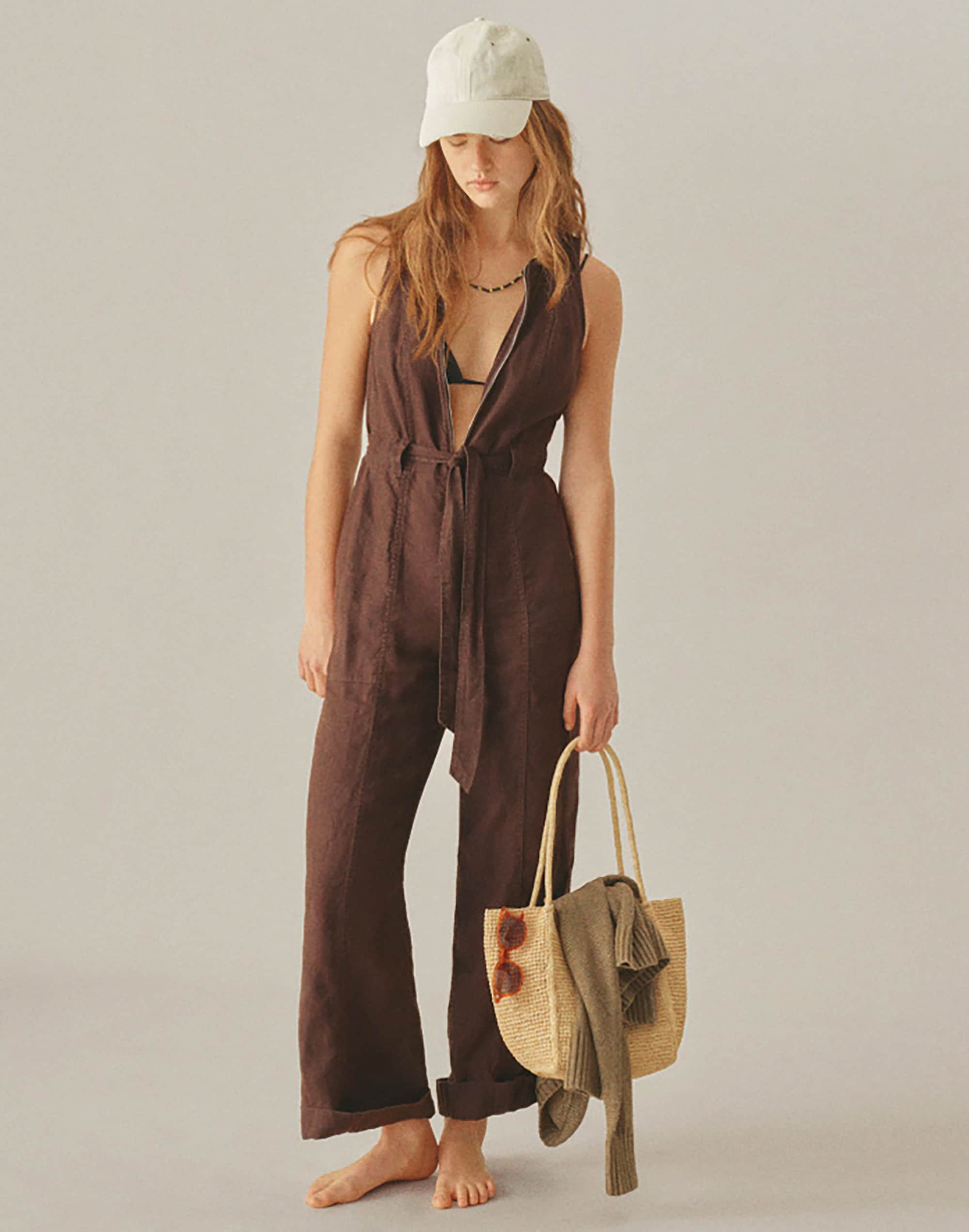 The Lexington Small Tote in Raffia