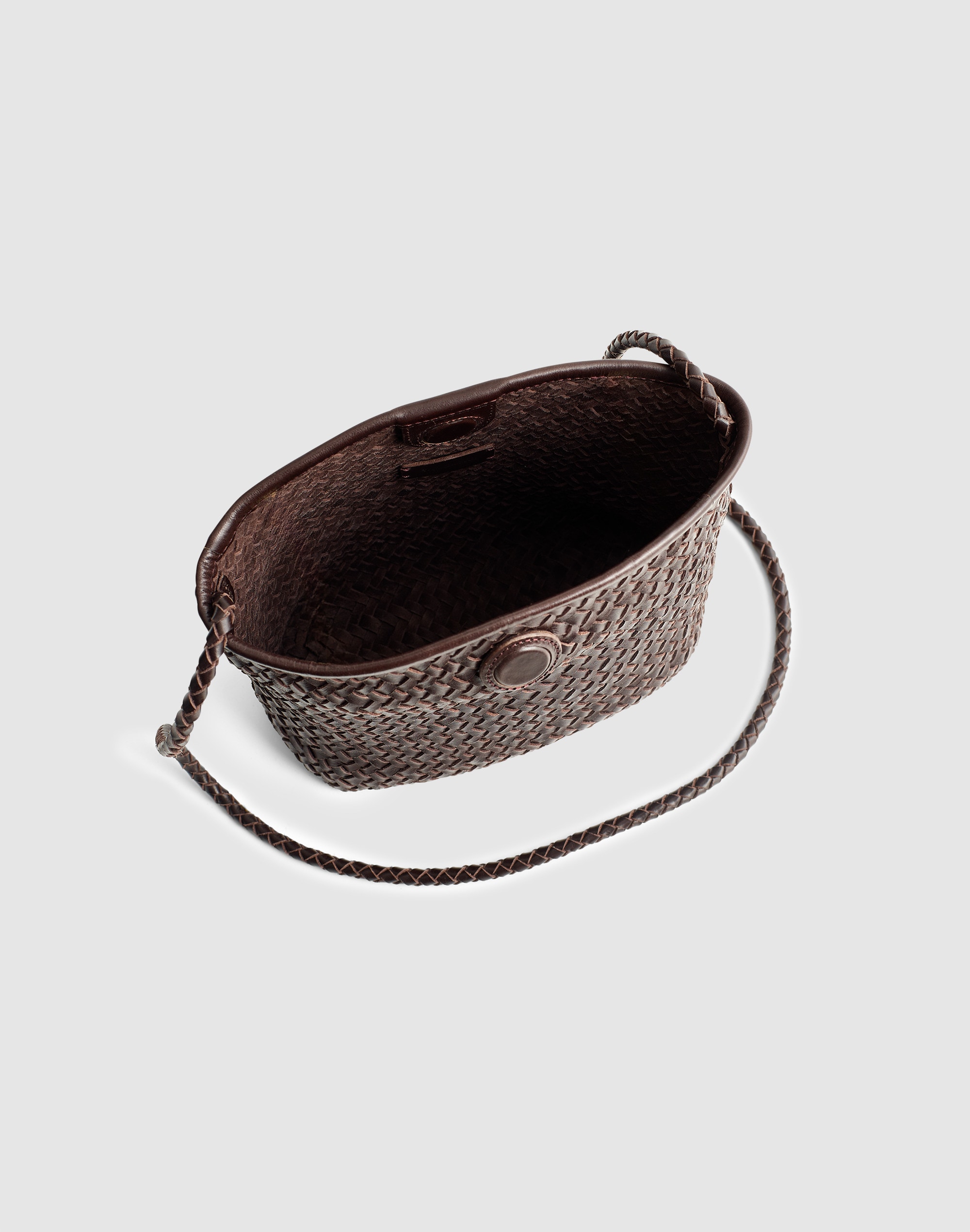 The Signature Woven Crossbody Bag