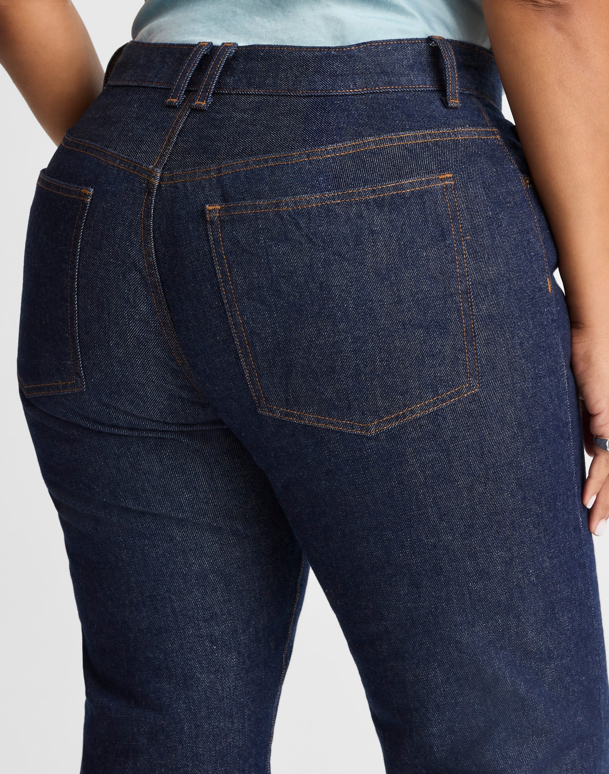 Alexa Chung for Madewell Plus Franny Straight Jean Rinse Wash