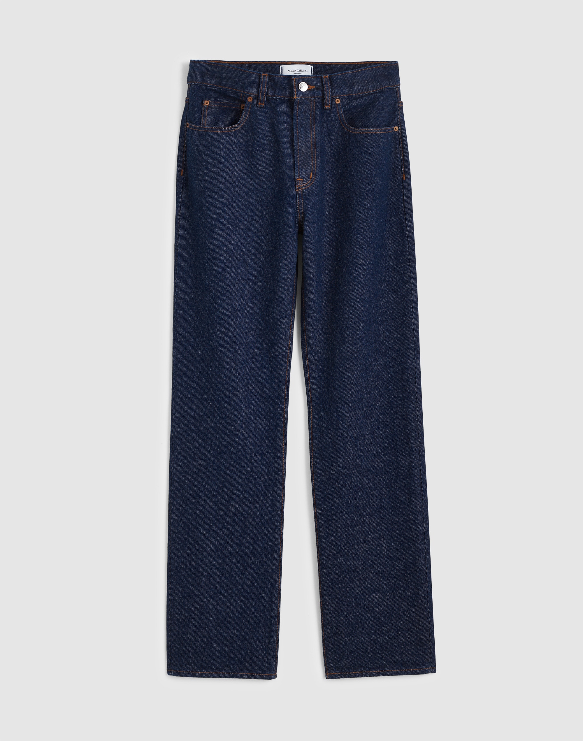 Alexa Chung for Madewell Plus Franny Straight Jean Rinse Wash