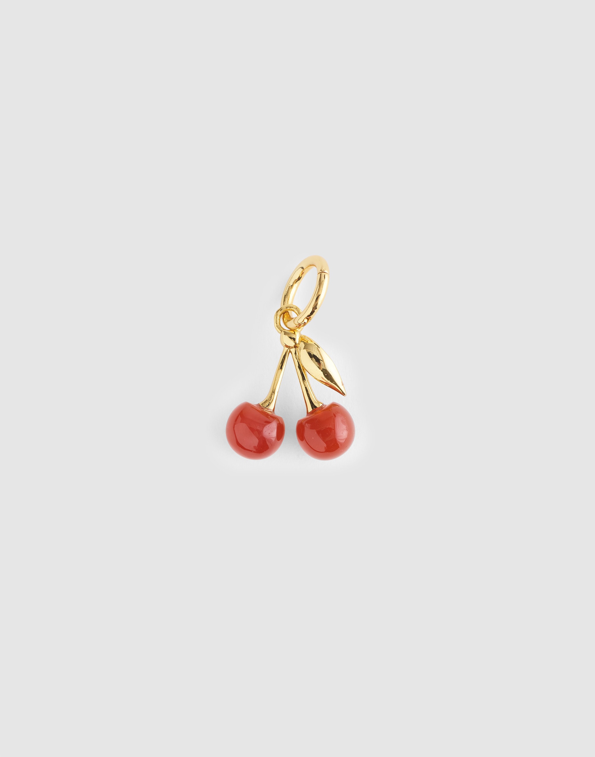 Semiprecious Cherry Charm
