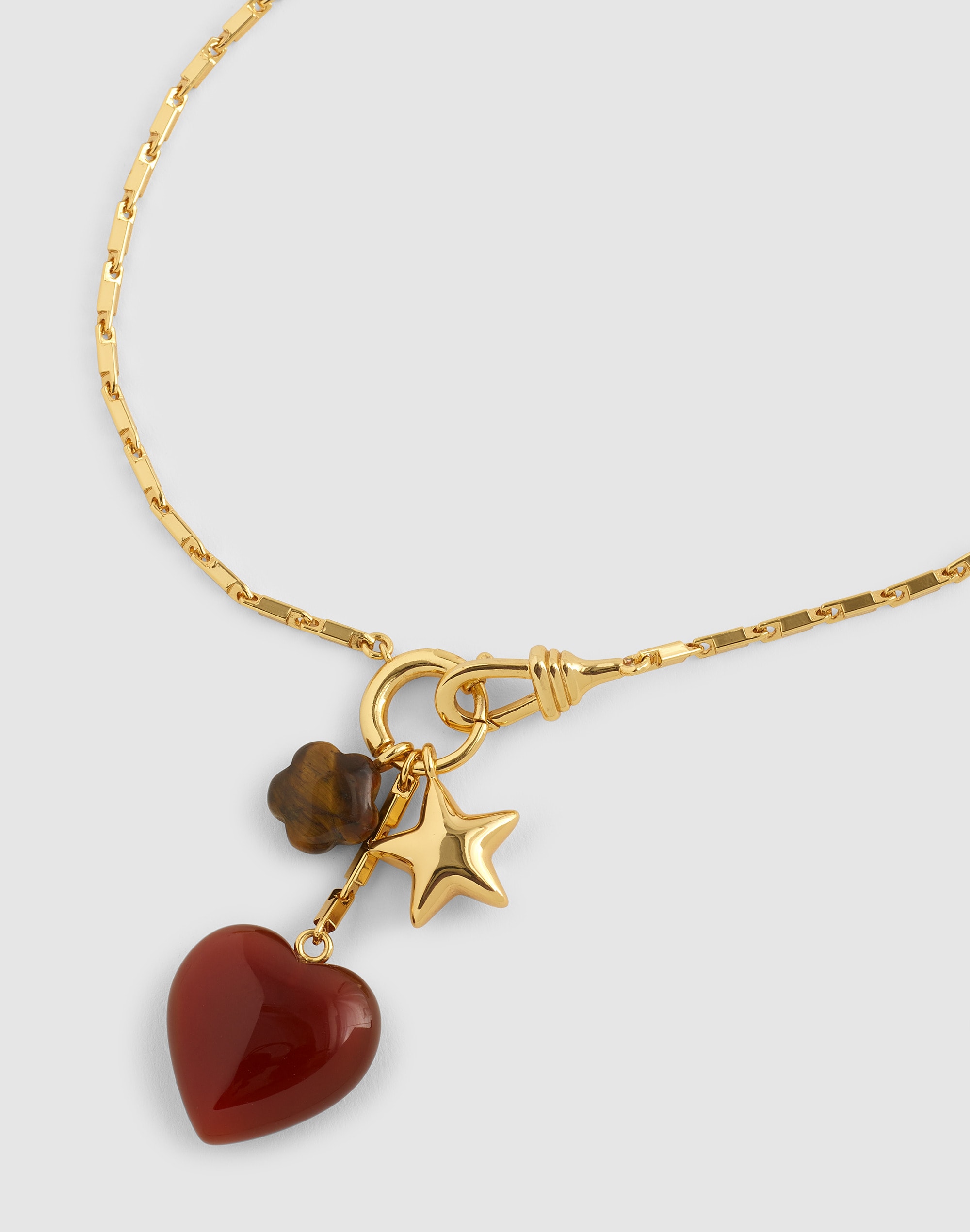charm watch chain necklace