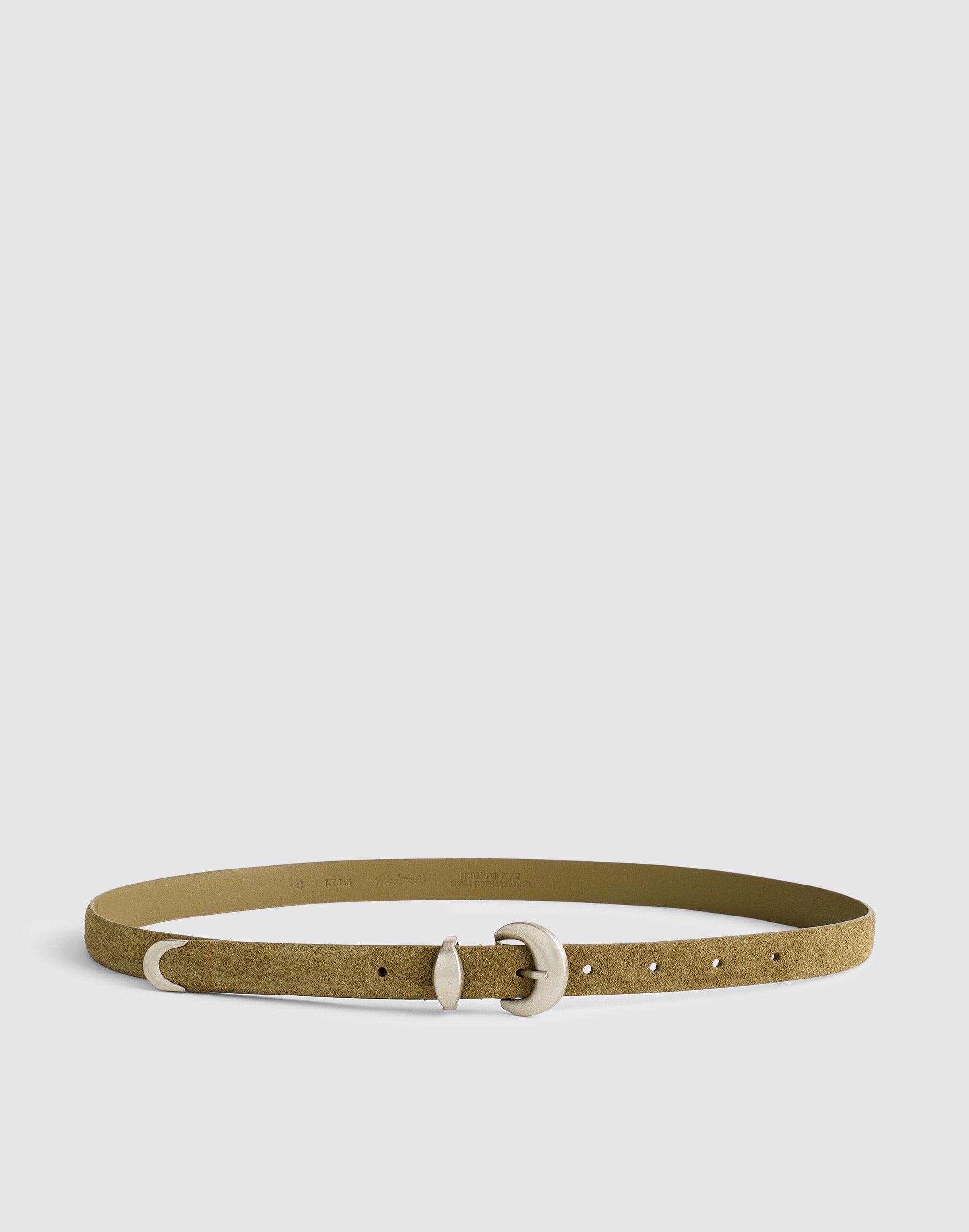 Domed-Buckle Belt